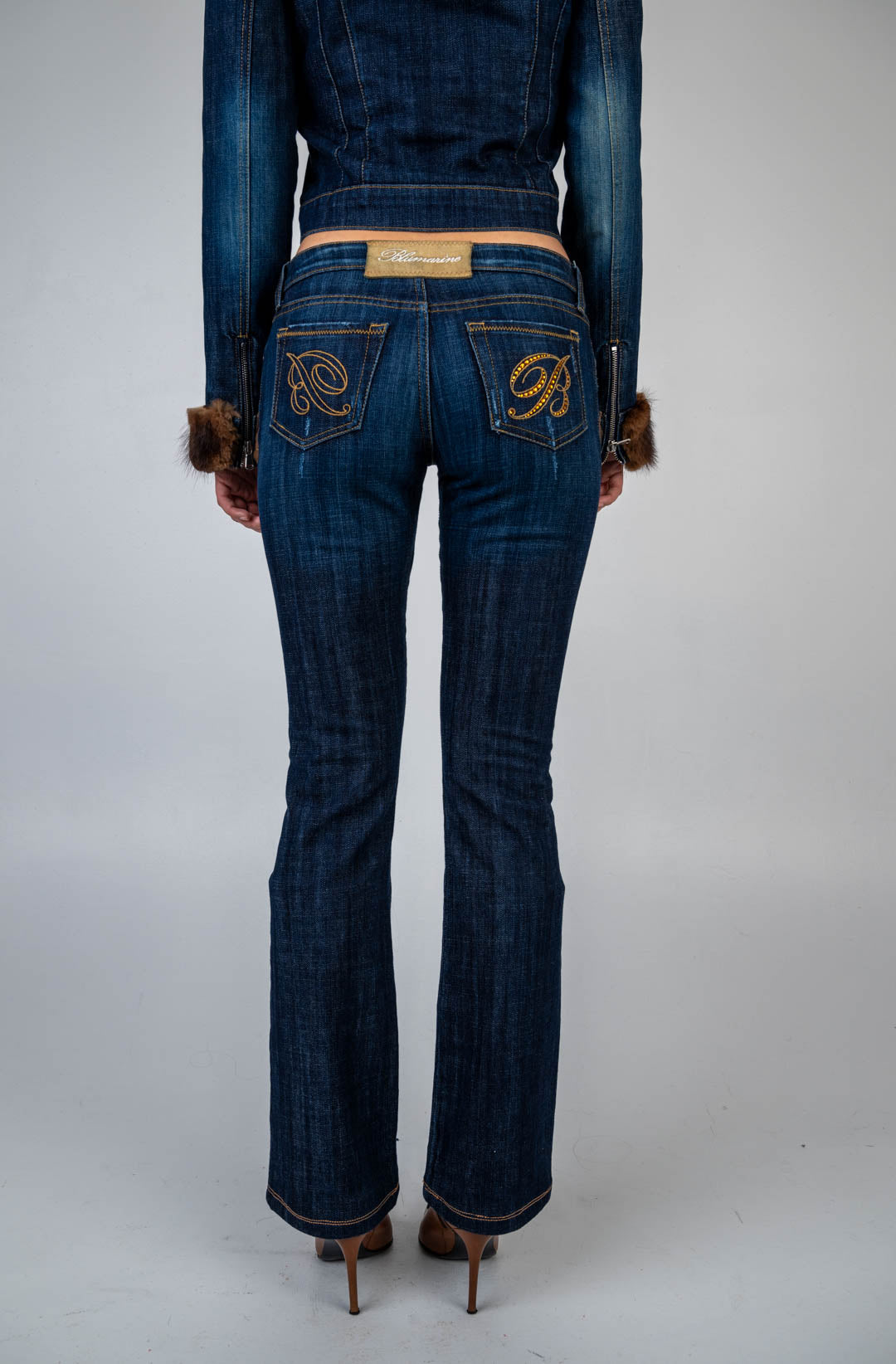 Blumarine Mink Denim Set
