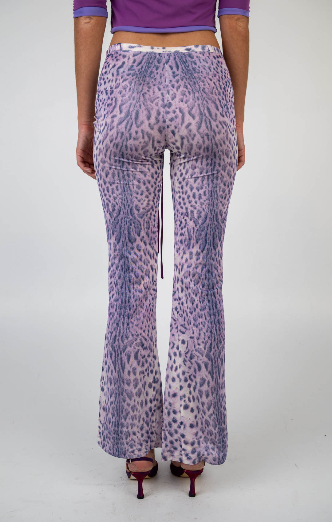 Roberto Cavalli Cheetah Silk Pants