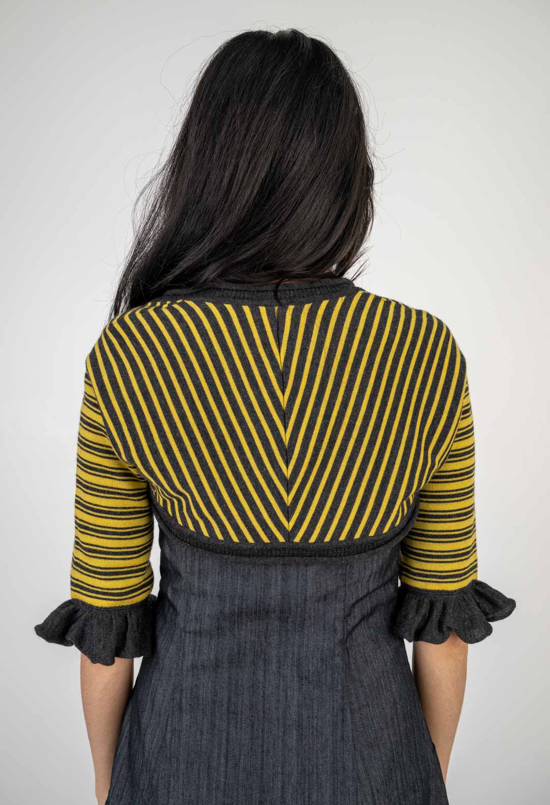 Just Cavalli Pinstripe Shrug