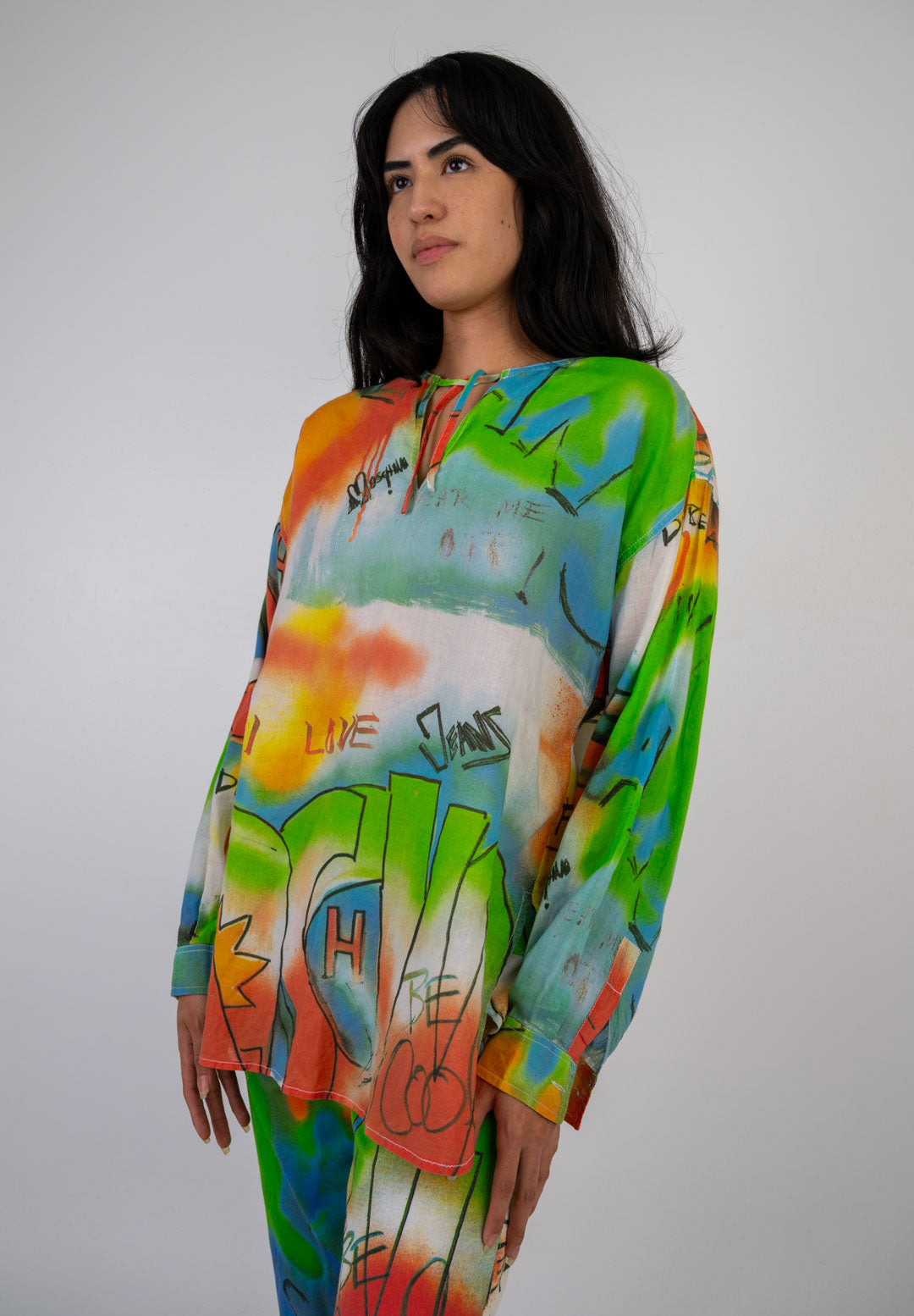 1990s Moschino Graffiti Set