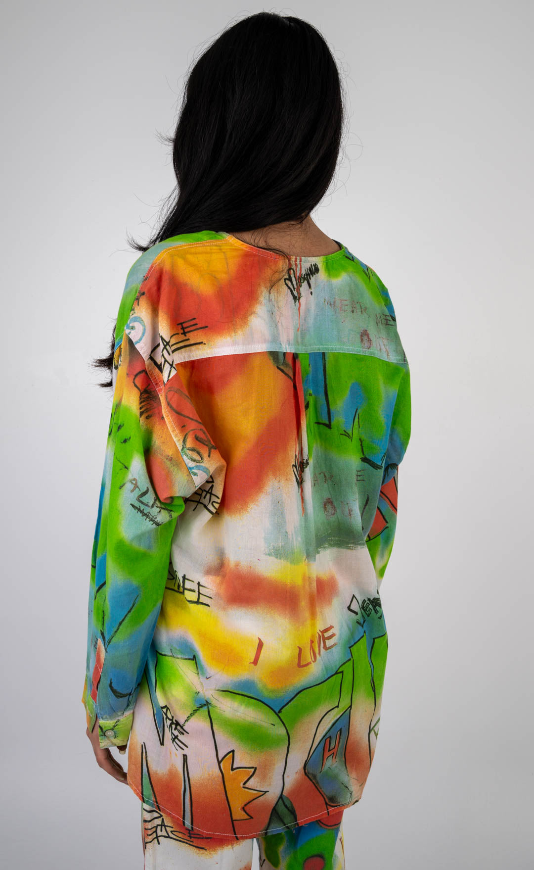1990s Moschino Graffiti Set