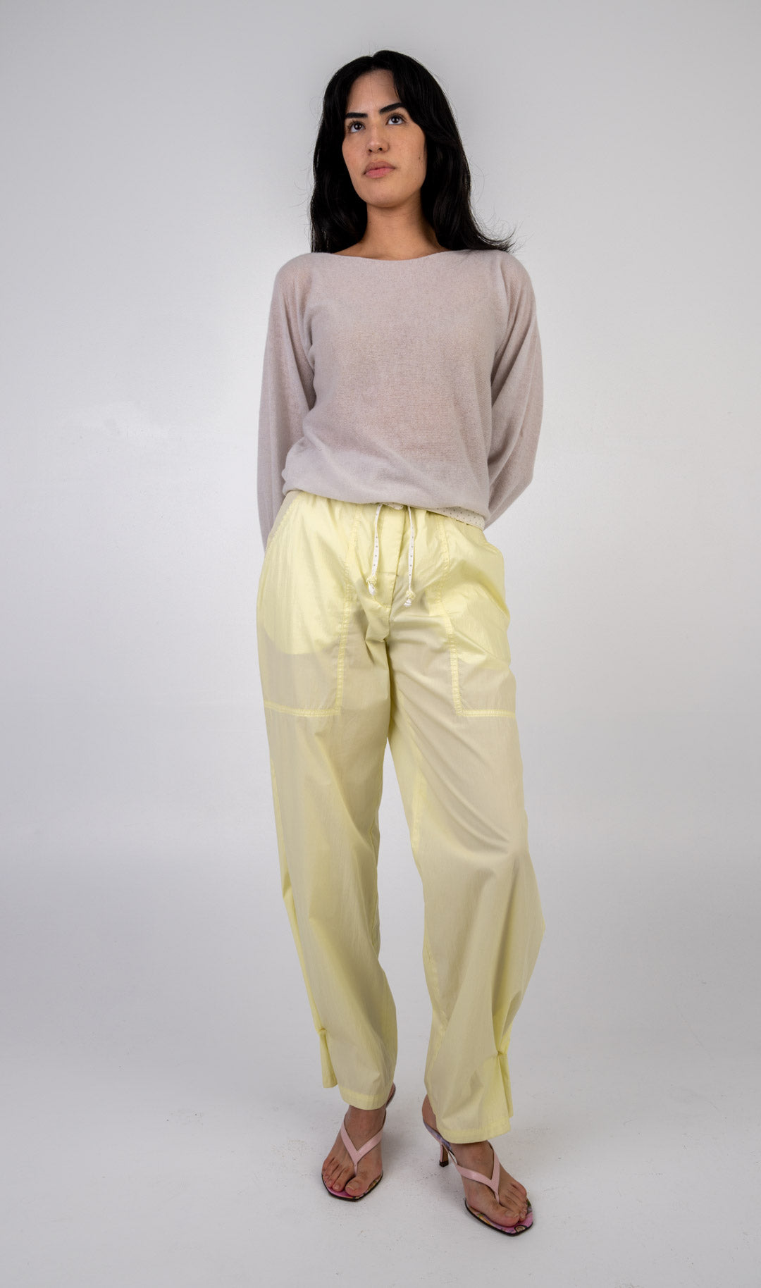 Armani Buttercream Lounge Pants