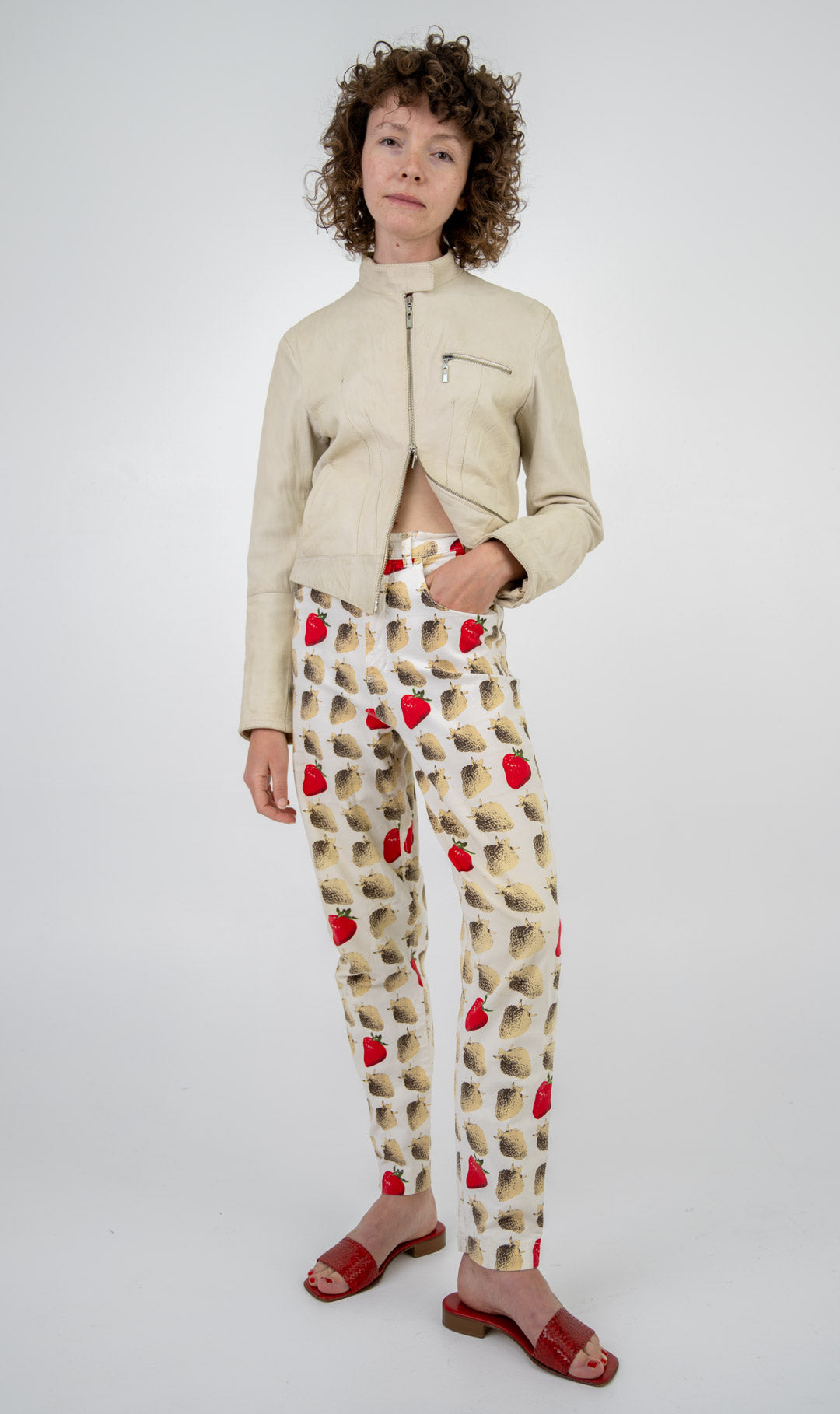 Golden Fraise Pants