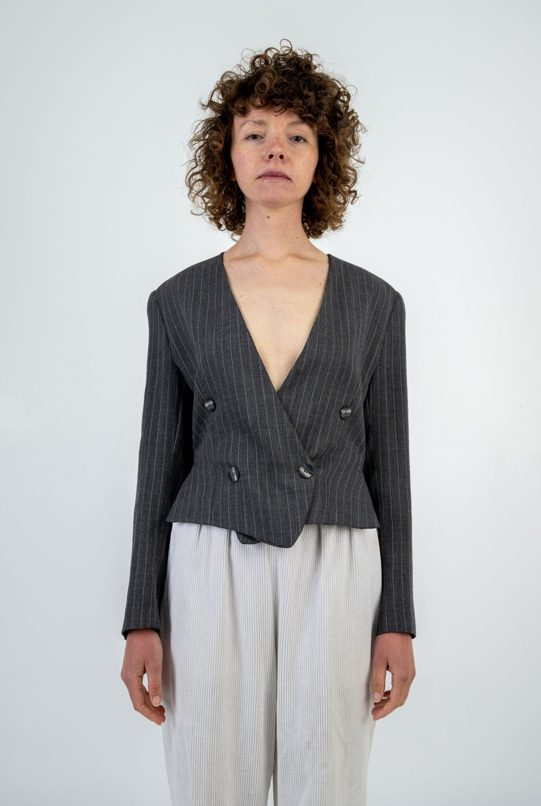 Emporio Armani Pinstripe Blazer
