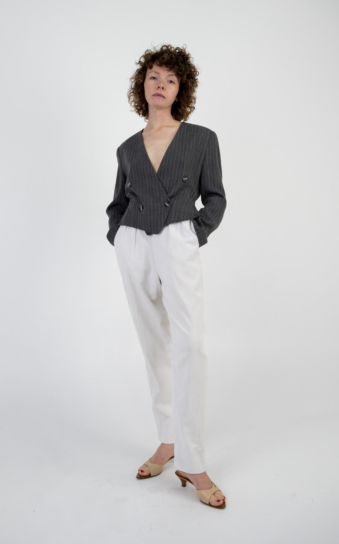 Emporio Armani Pinstripe Blazer