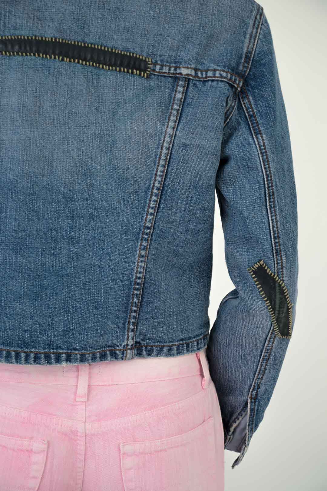 Fur Collar Denim Jacket