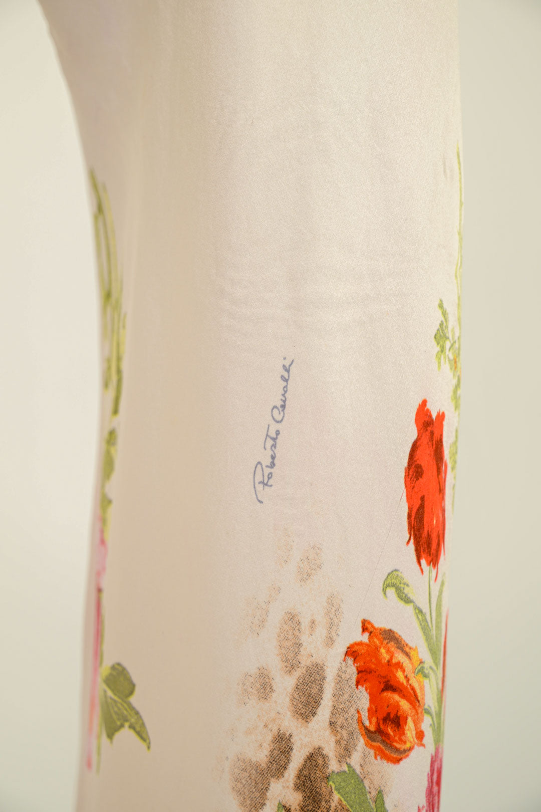 Roberto Cavalli Silk Palazzo Pants