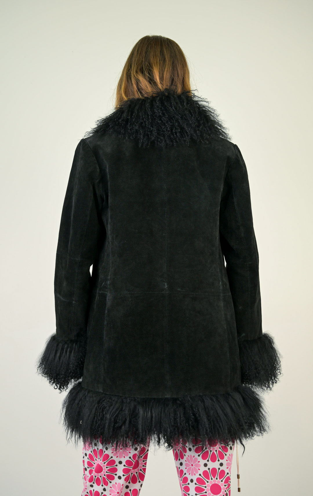 Mongolian Lamb Suede Coat