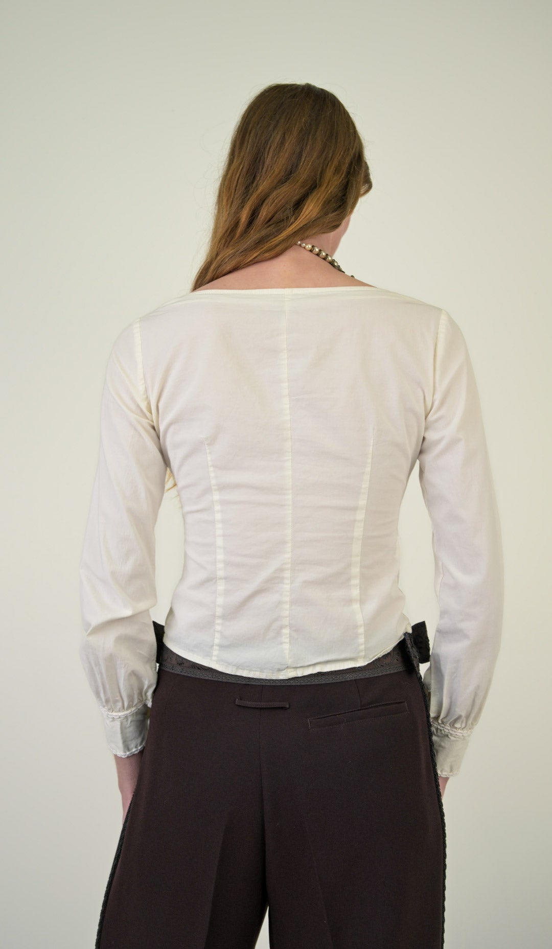 Ivory Sweetheart Blouse