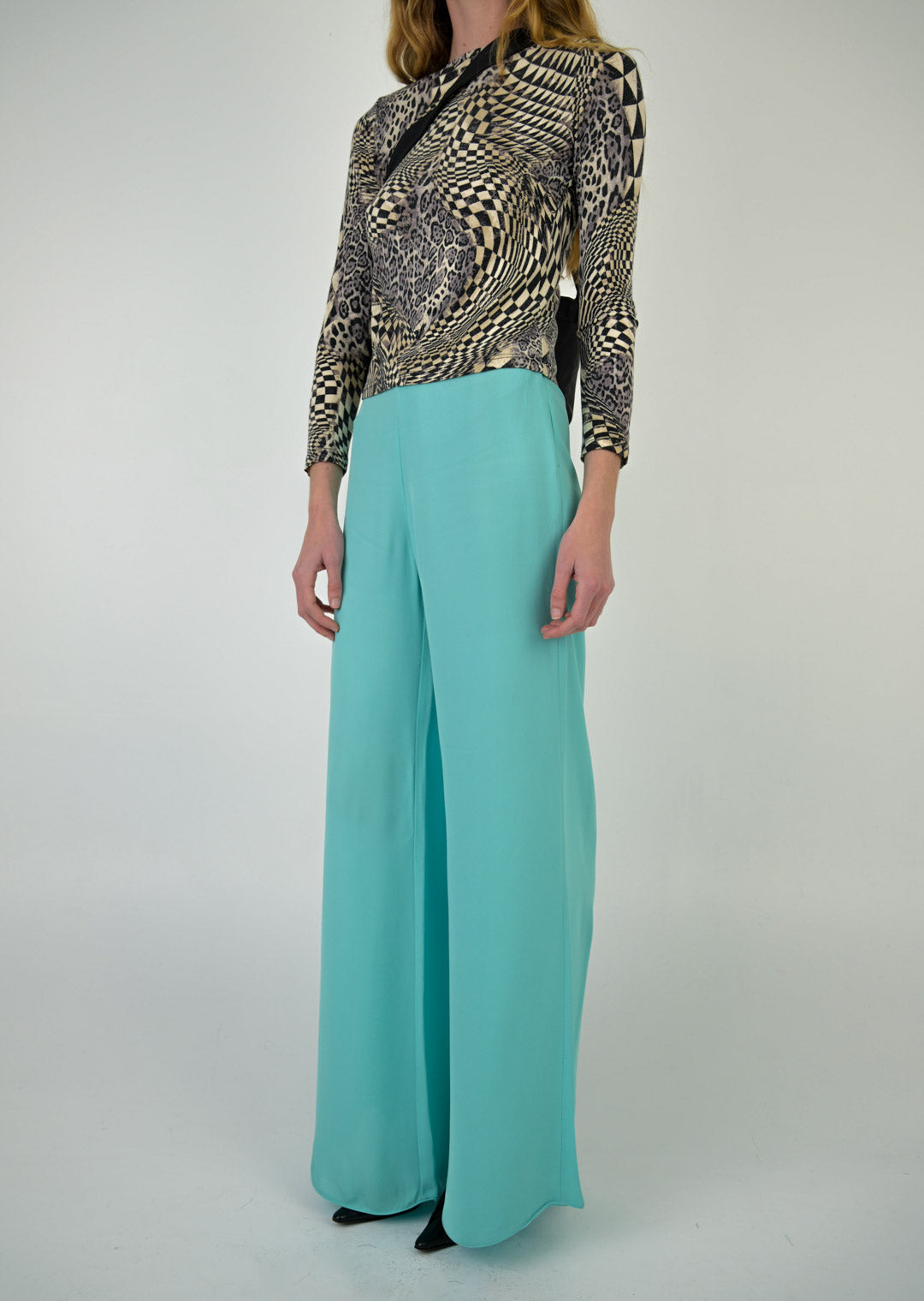 Aquamarine Palazzo Pants