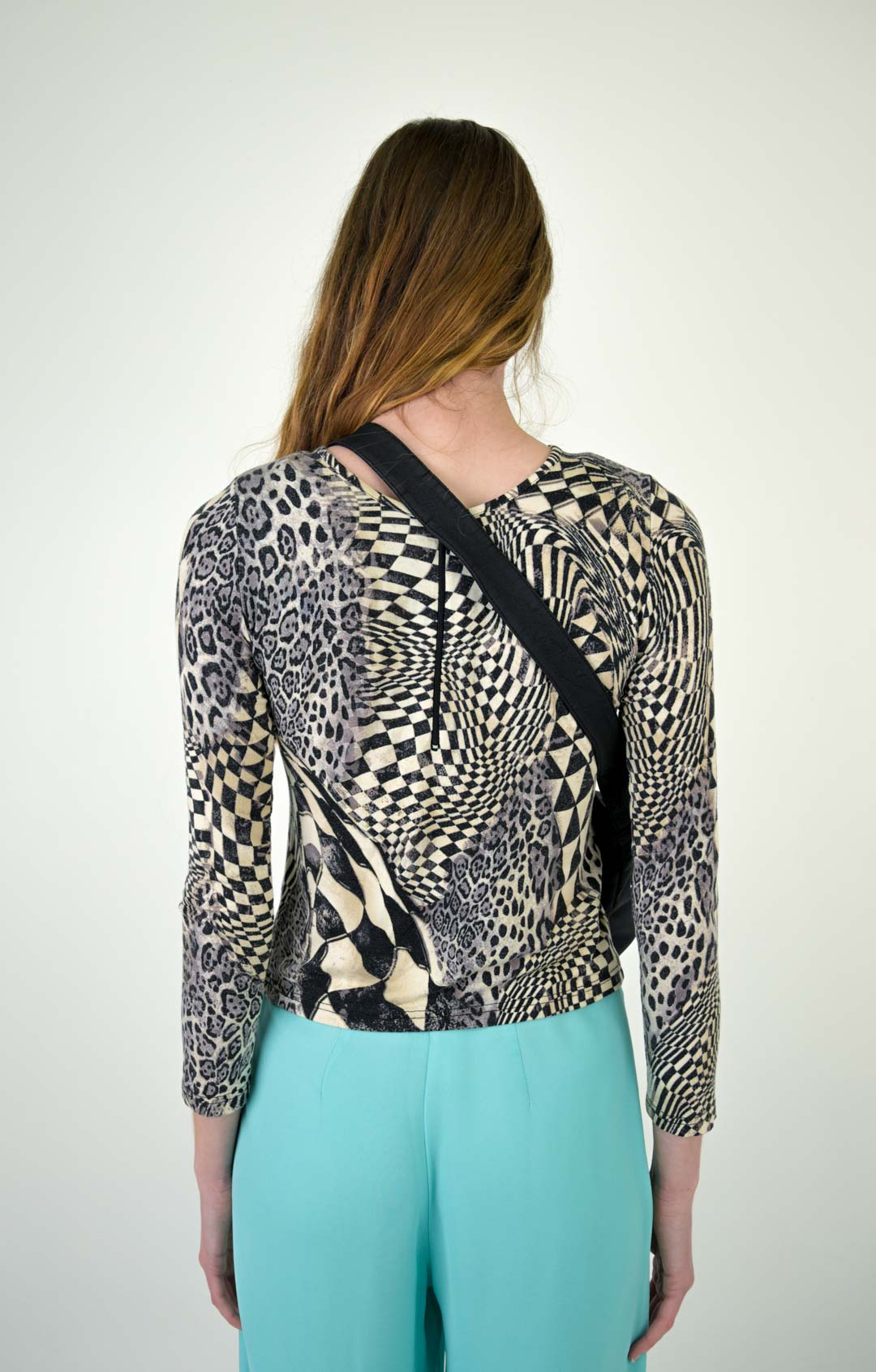 Krizia Panther Messenger Bag