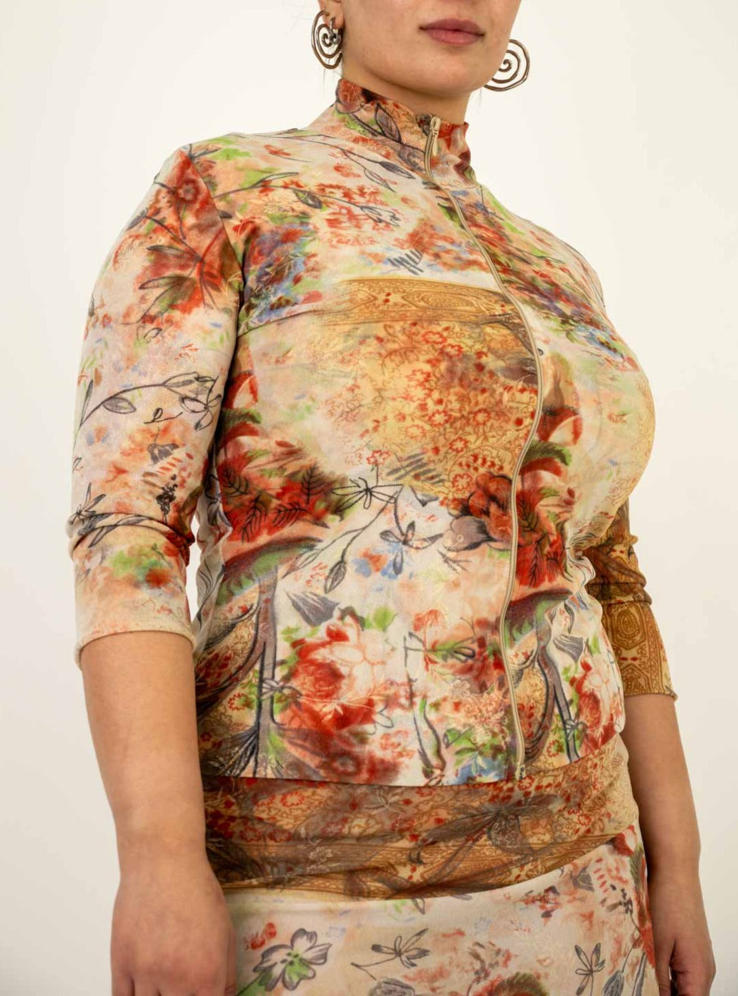 Bouquet Dress & Jacket Set