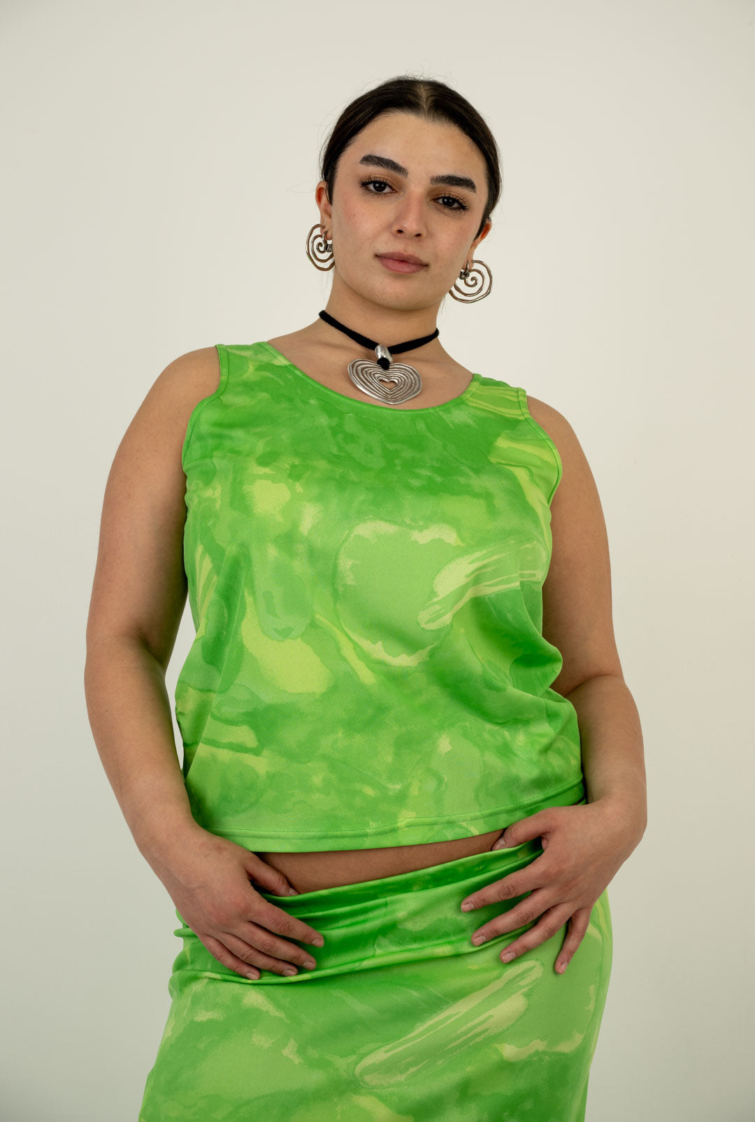 Emerald Swirl Set