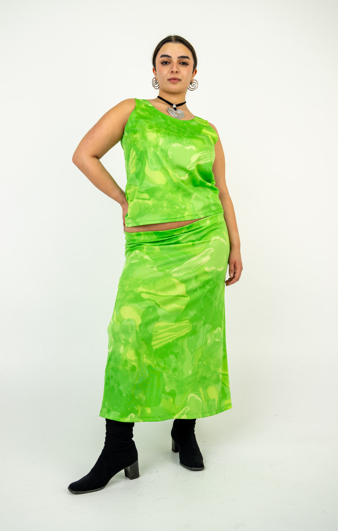 Emerald Swirl Set