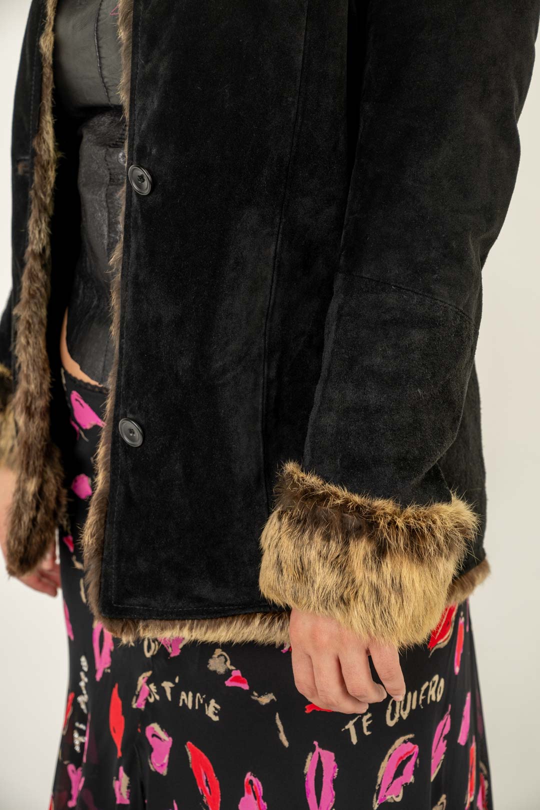 Suede Rabbit Jacket