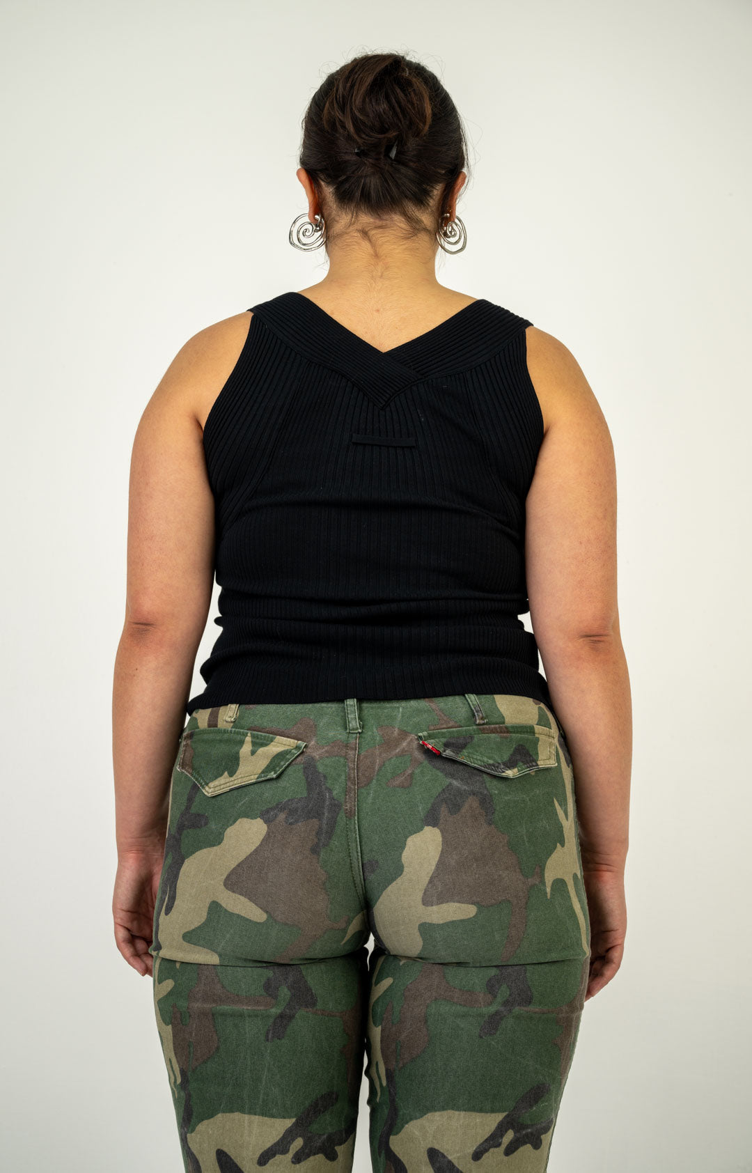 Jean Paul Gaultier Ribbed Top