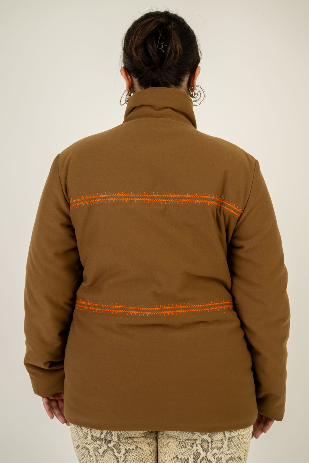 Carob Puffer Jacket
