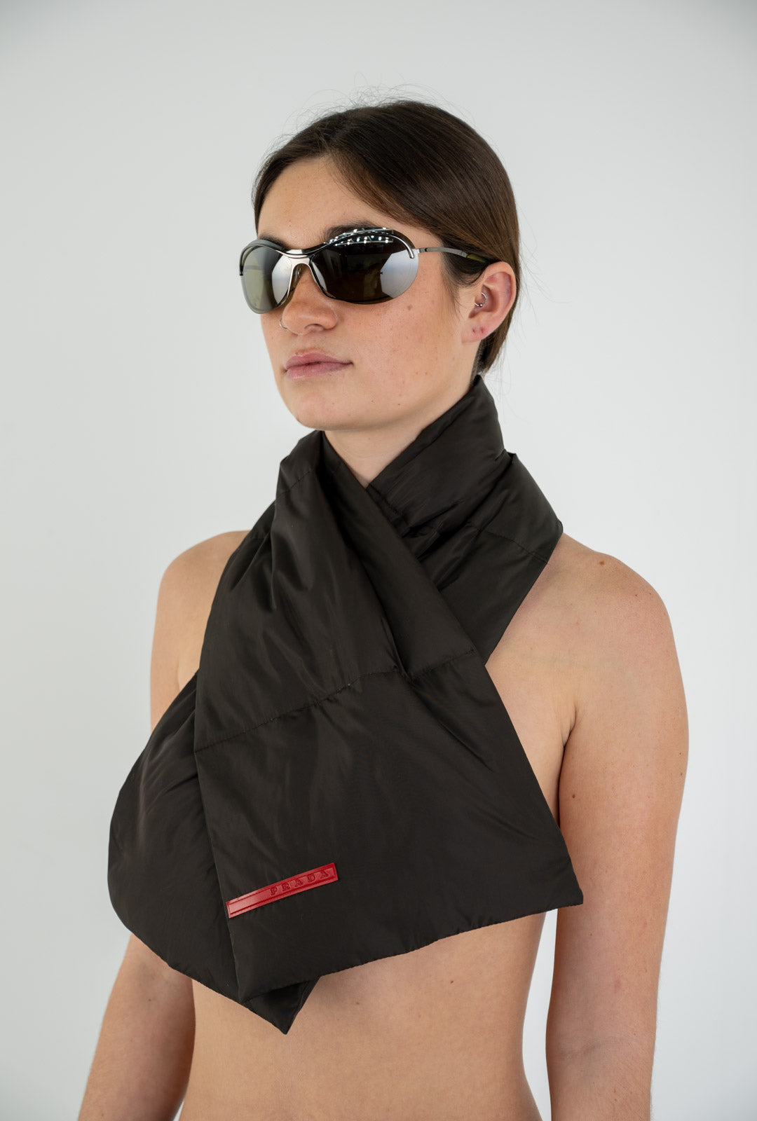 Prada Puff Scarf