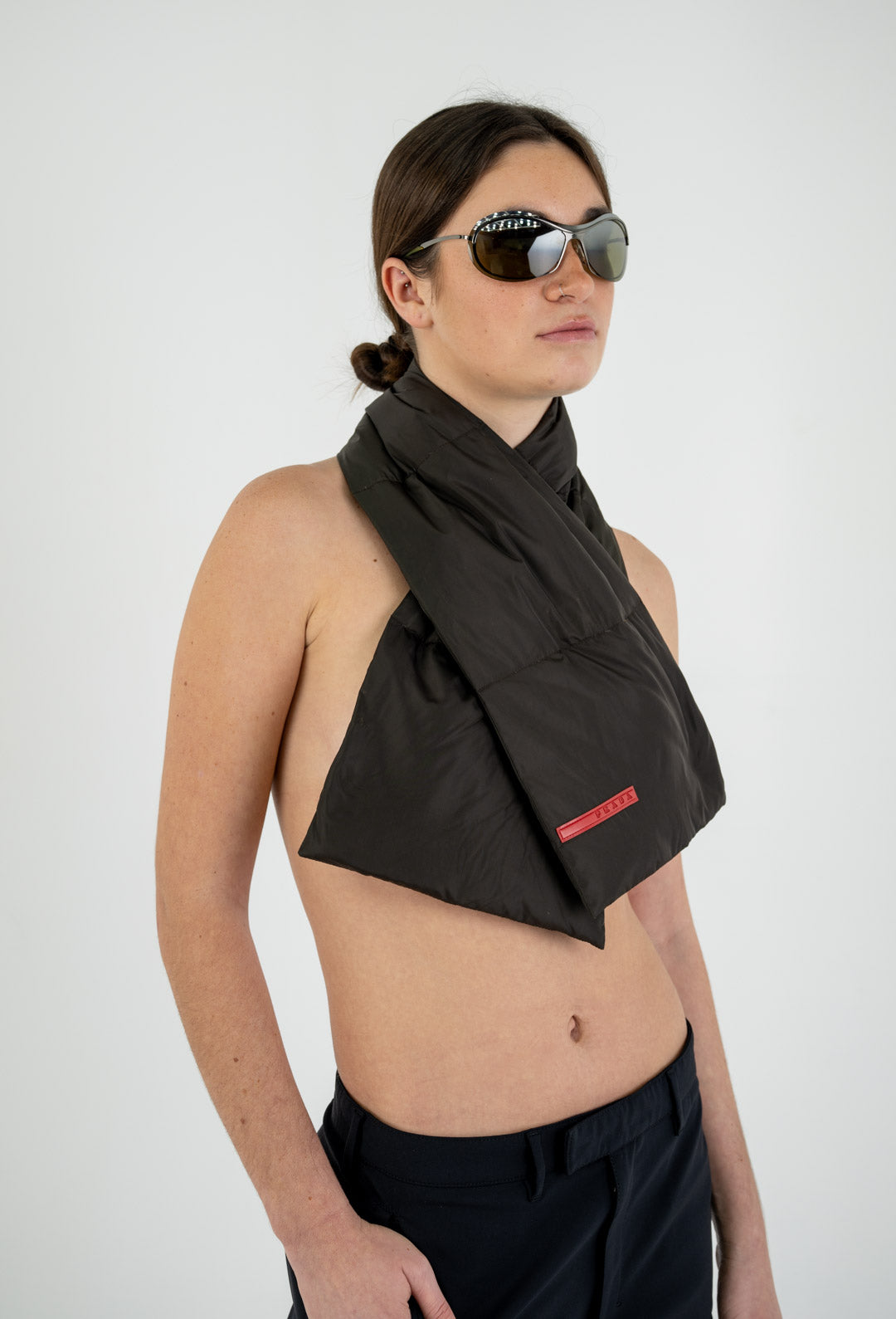 Prada Puff Scarf