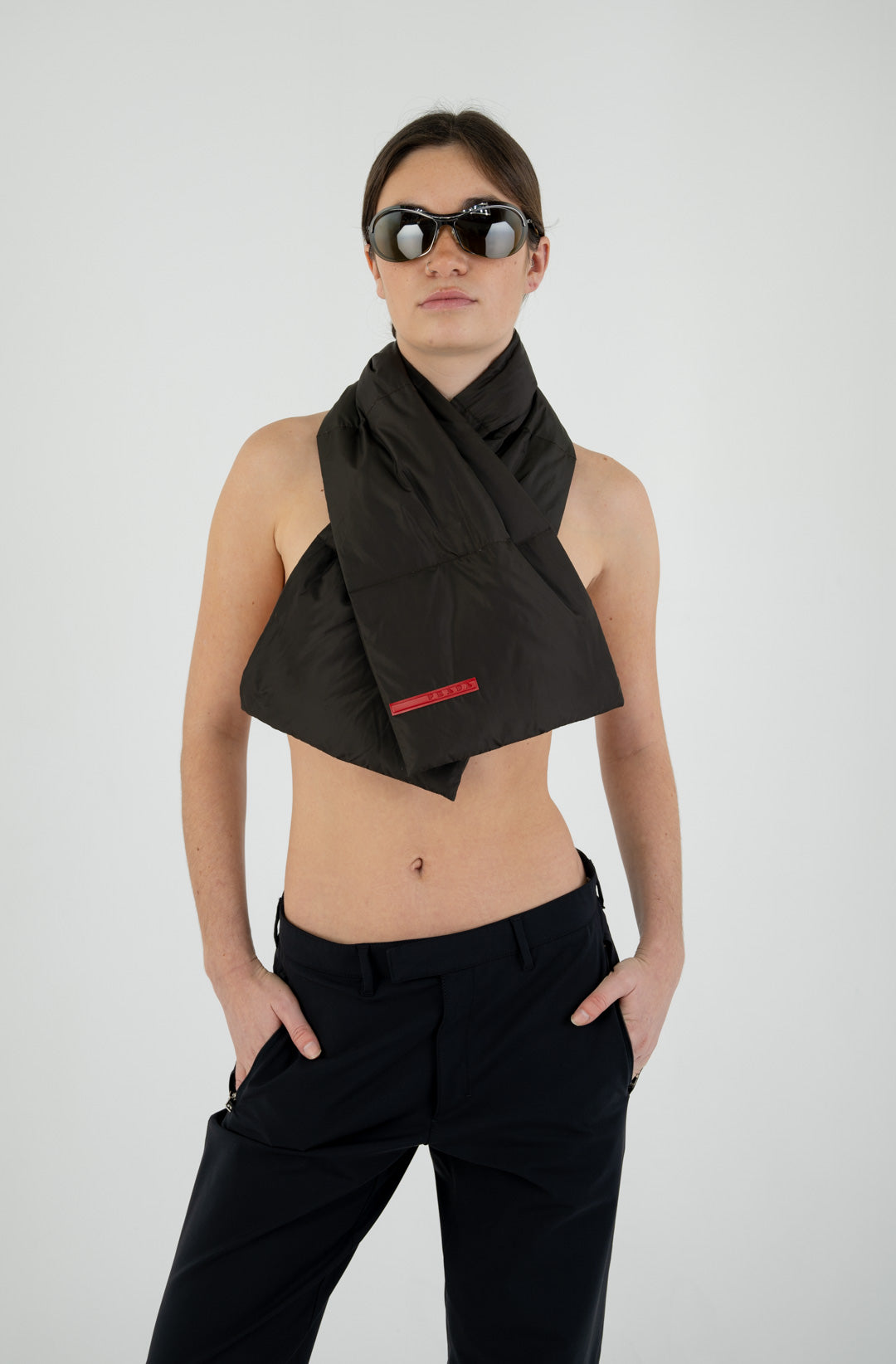 Prada Puff Scarf