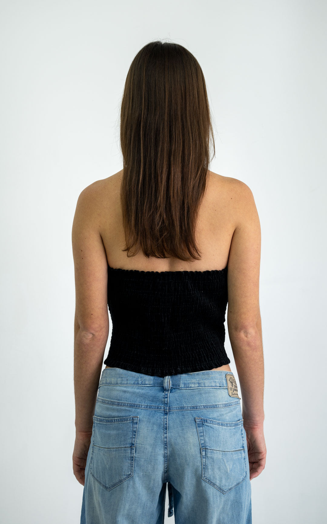 Black Velvet Bustier
