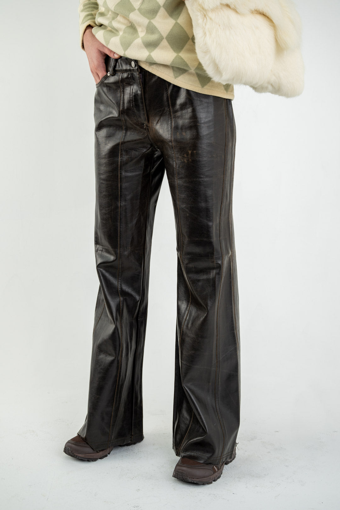 Mahogany Flared Pants