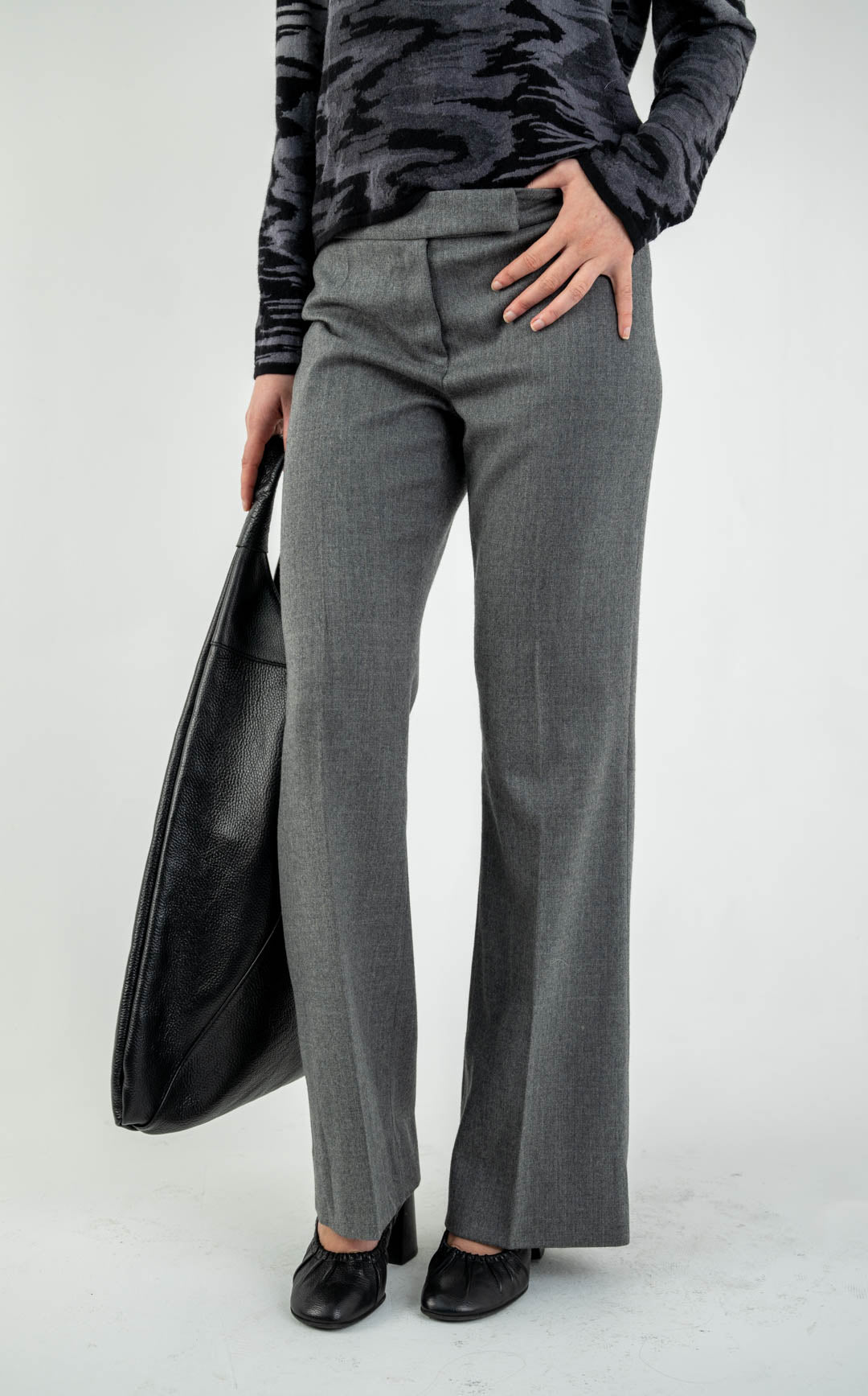 Valentino Dove Grey Cashmere Trousers