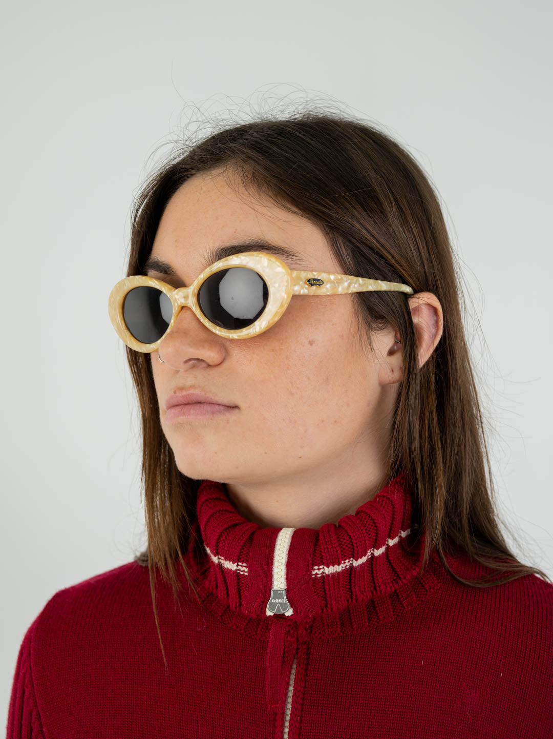 Champagne Marbled Sunglasses
