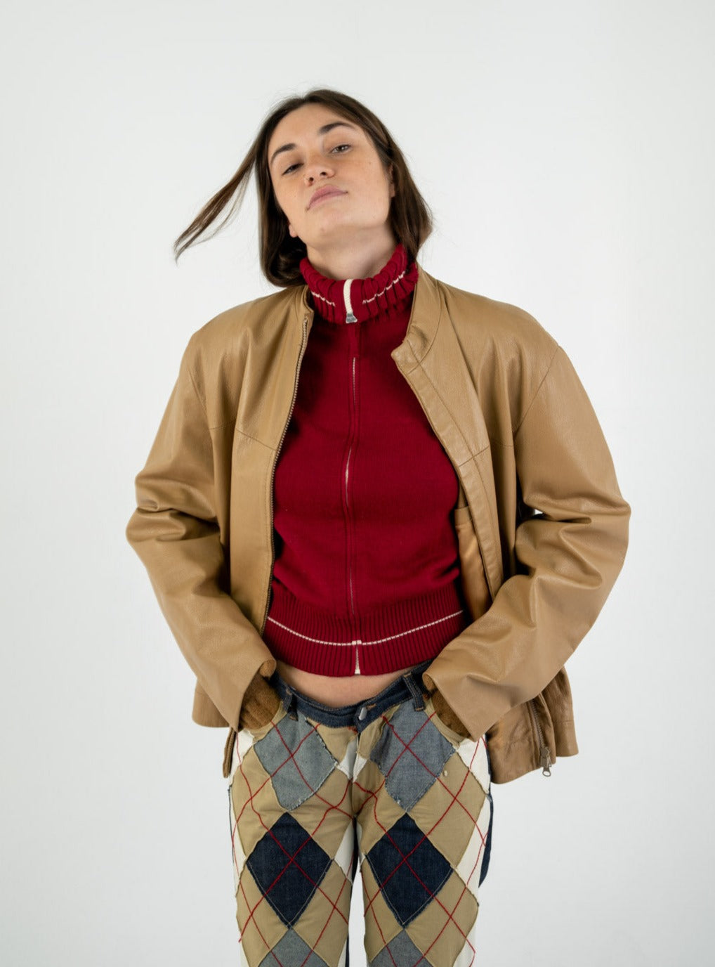 Caffè Leather Jacket
