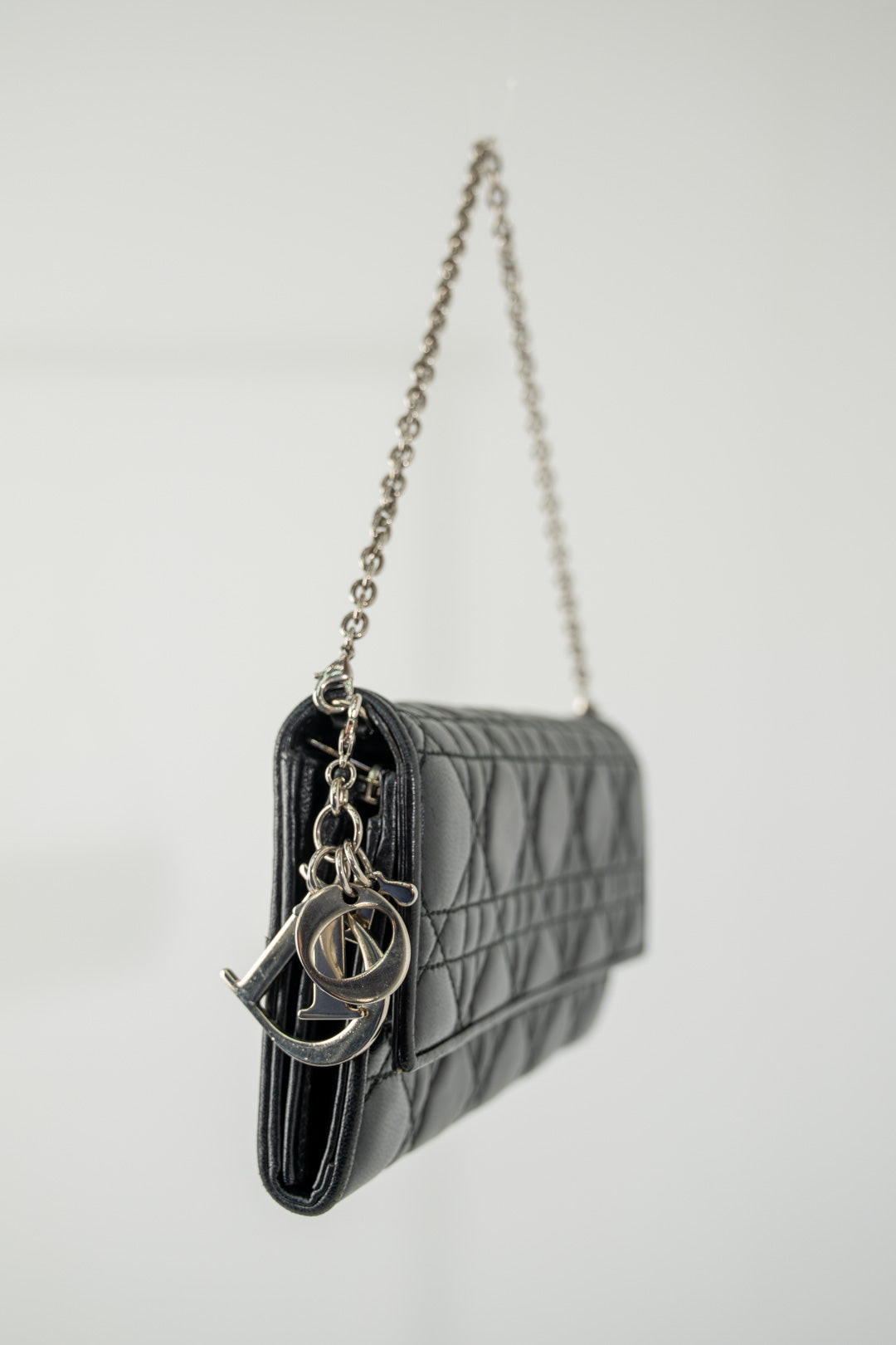 Dior Lambskin Chain Wallet