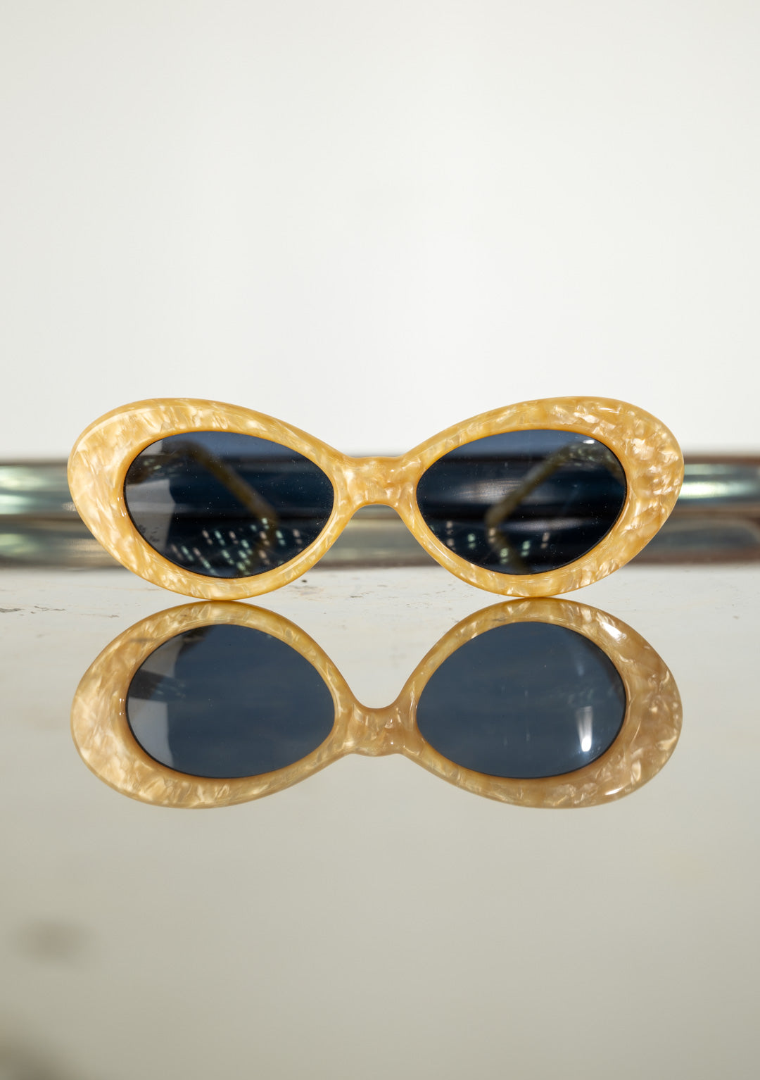 Champagne Marbled Sunglasses