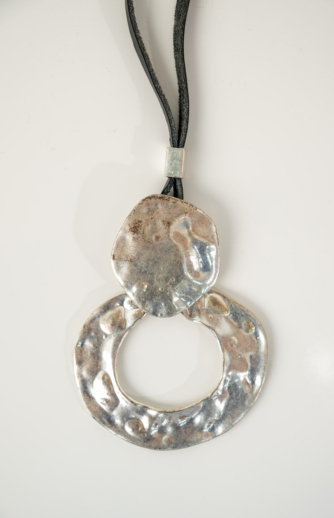 Silver Circular Necklace