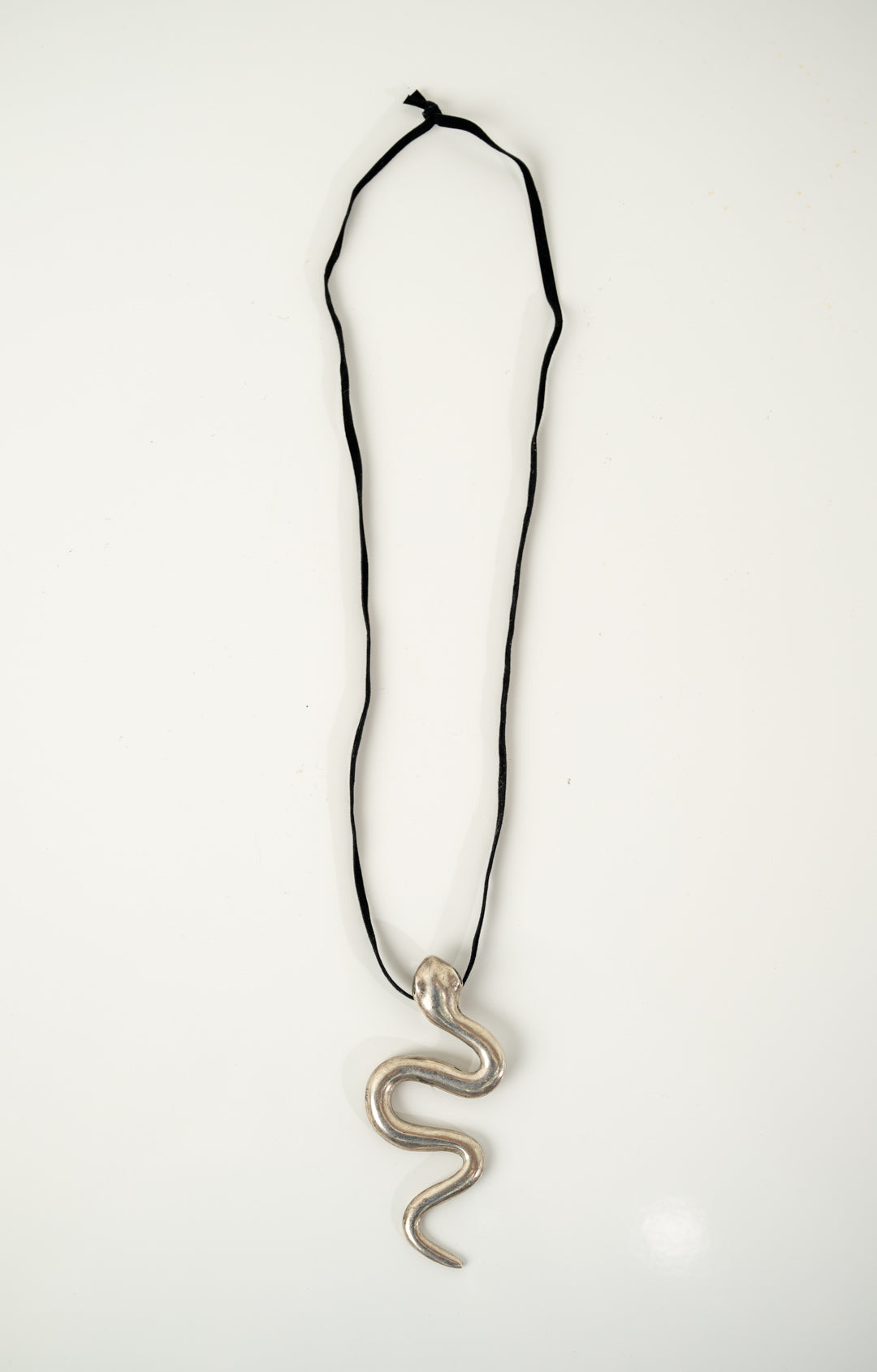 Silver Serpent Necklace