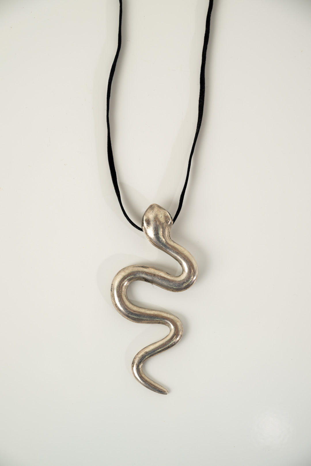 Silver Serpent Necklace