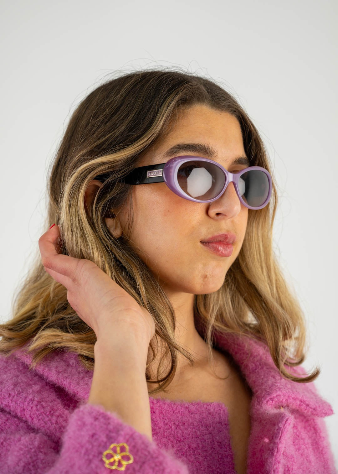 Chanel Lavender Sunglasses