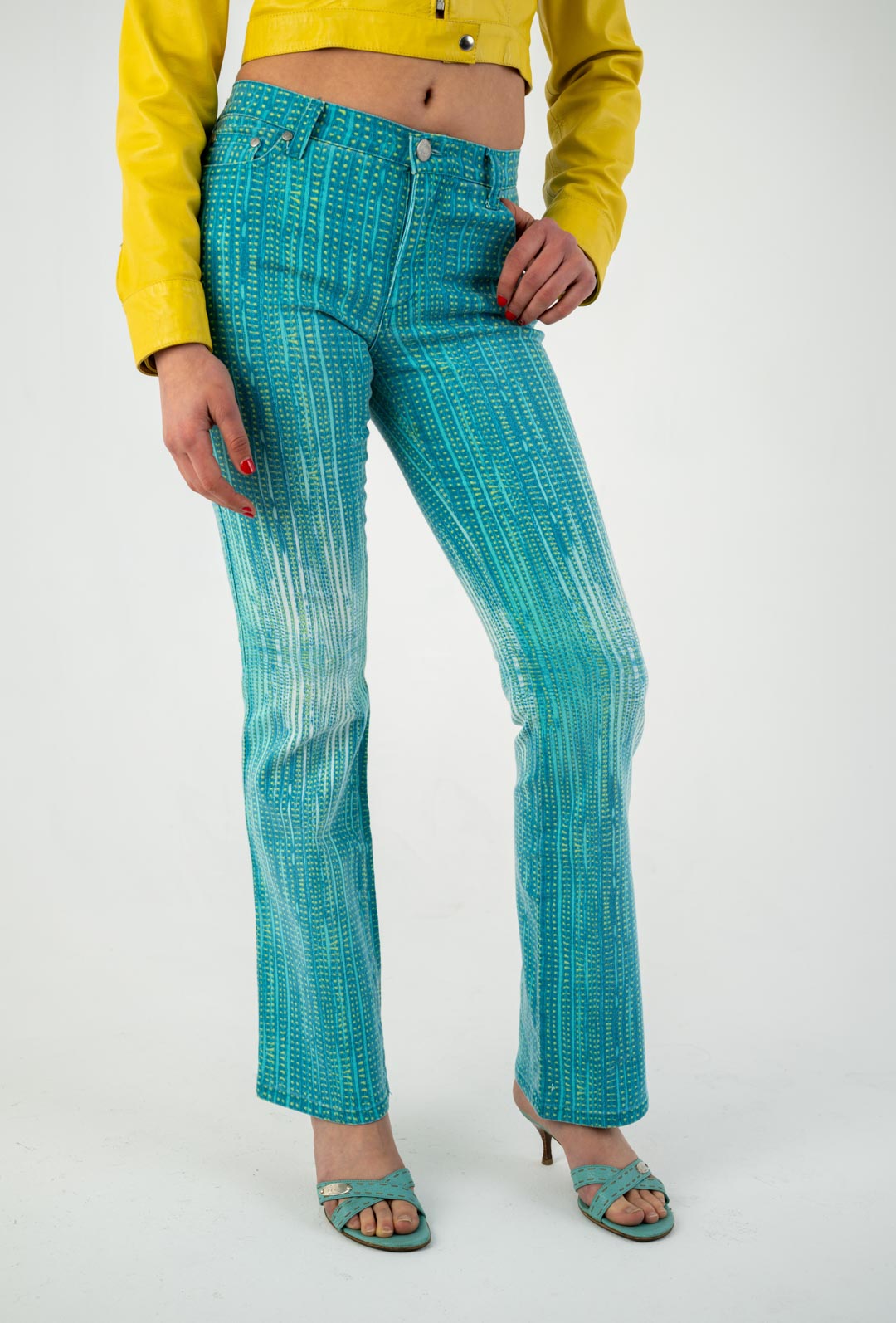 Roberto Cavalli Peacock Pants