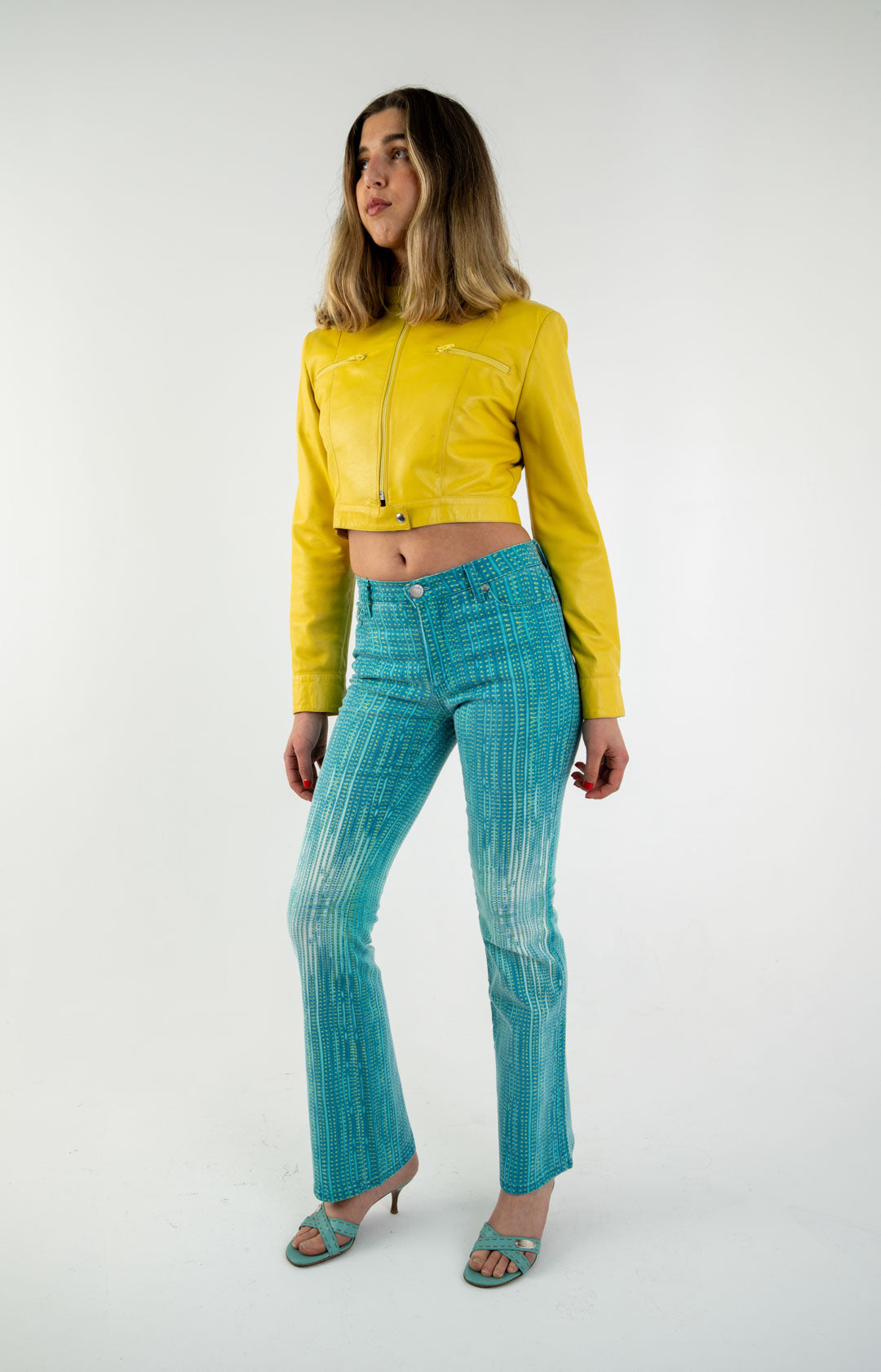 Roberto Cavalli Peacock Pants