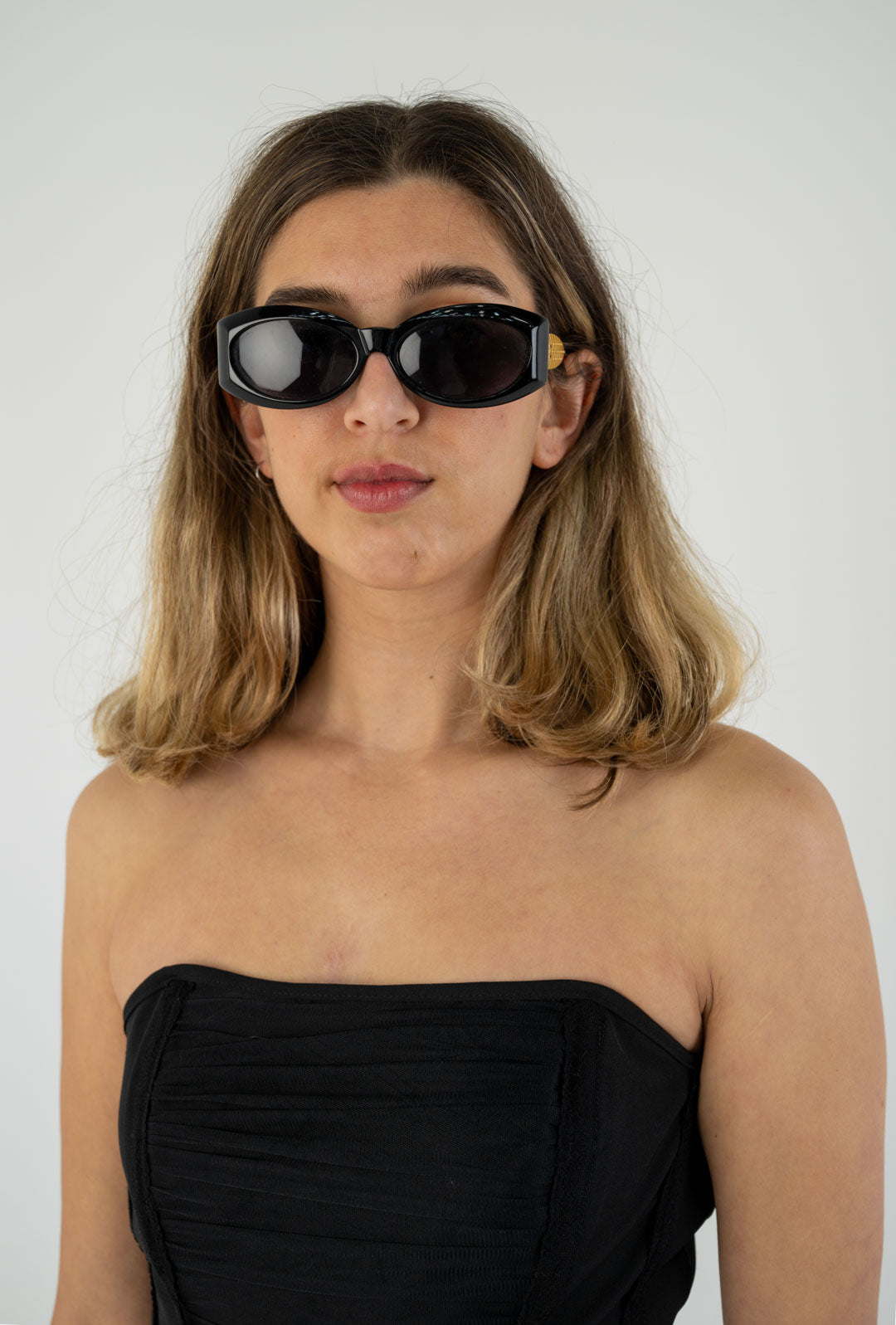 Laura Biagotti Gilt Sunglasses