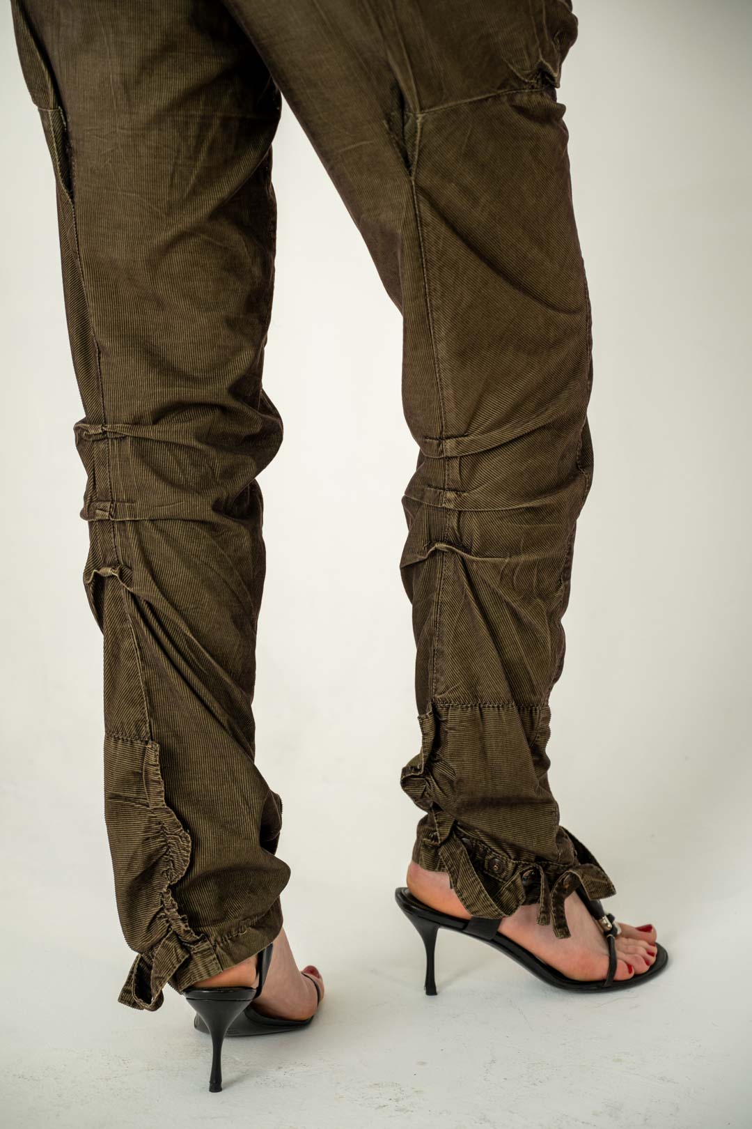 Marithé + François Girbaud Mocha Cargos