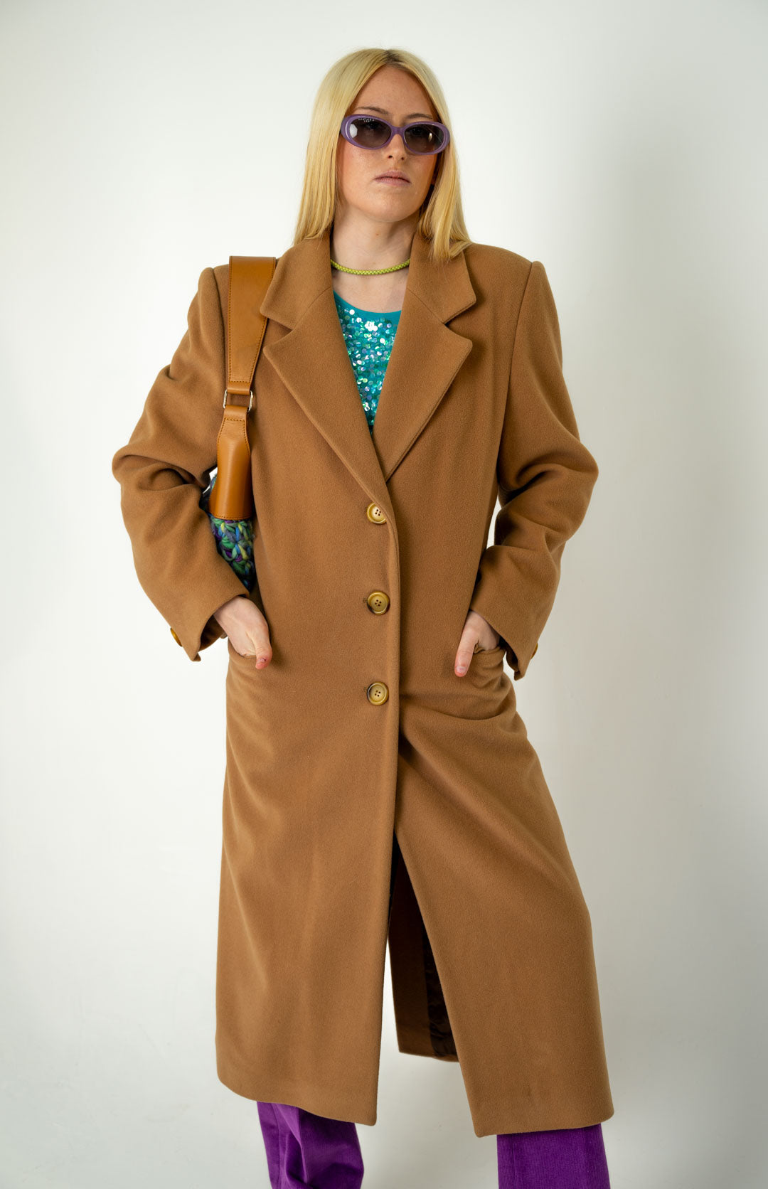 Camel Cashmere Coat