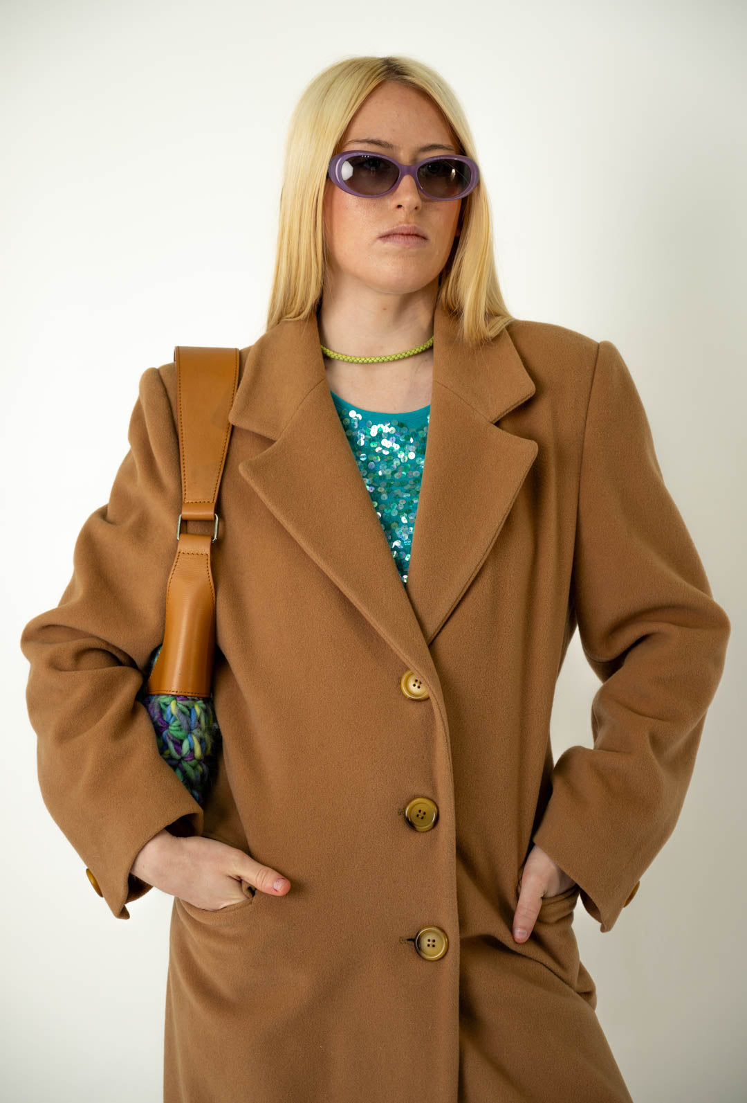Camel Cashmere Coat