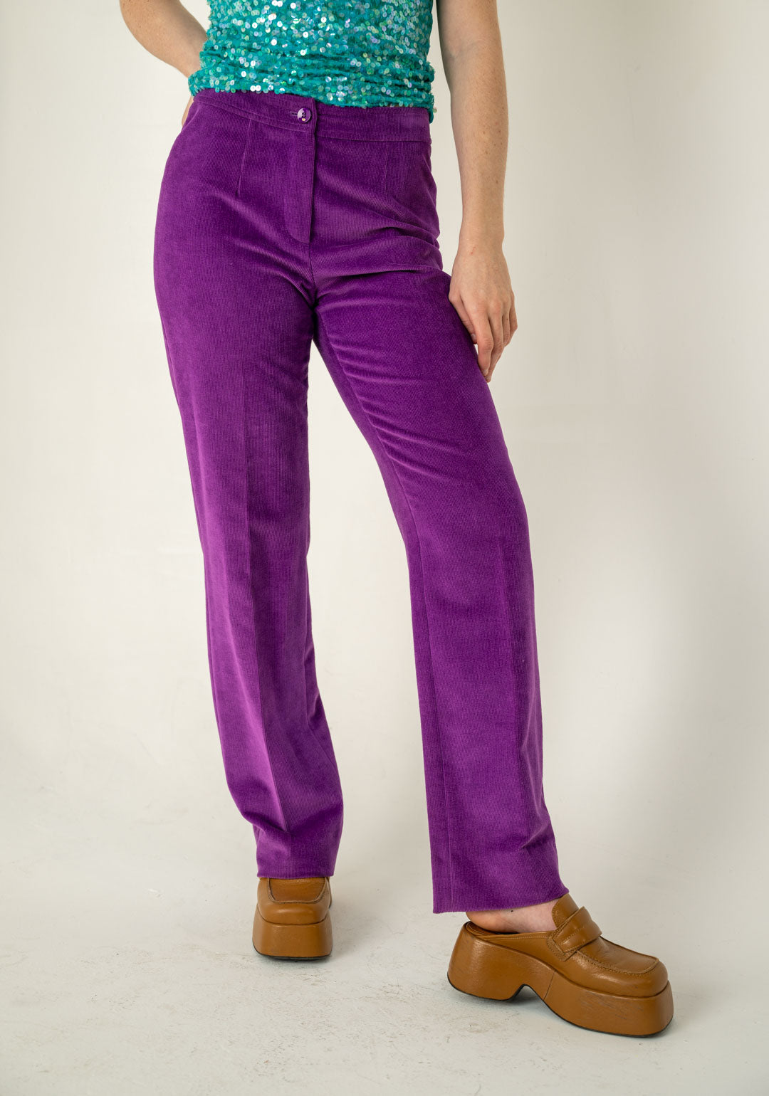 Escada Echium Corduroy Pants