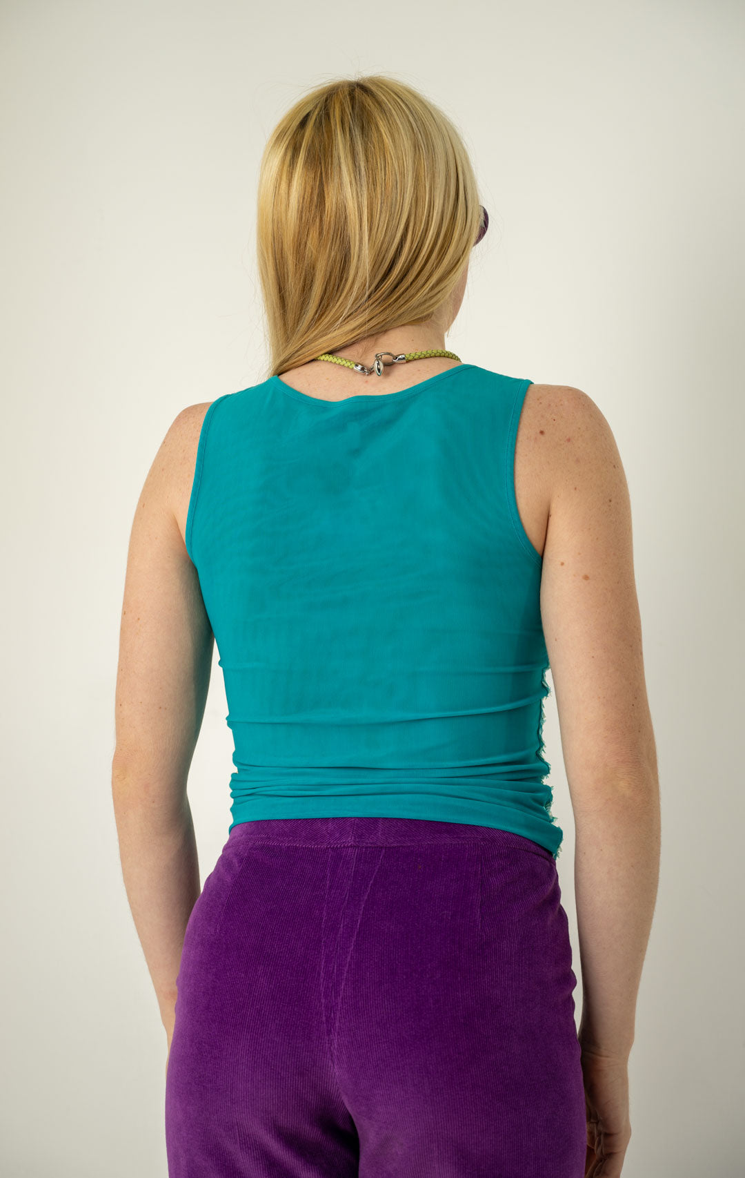 Marella Cyan Sequin Top