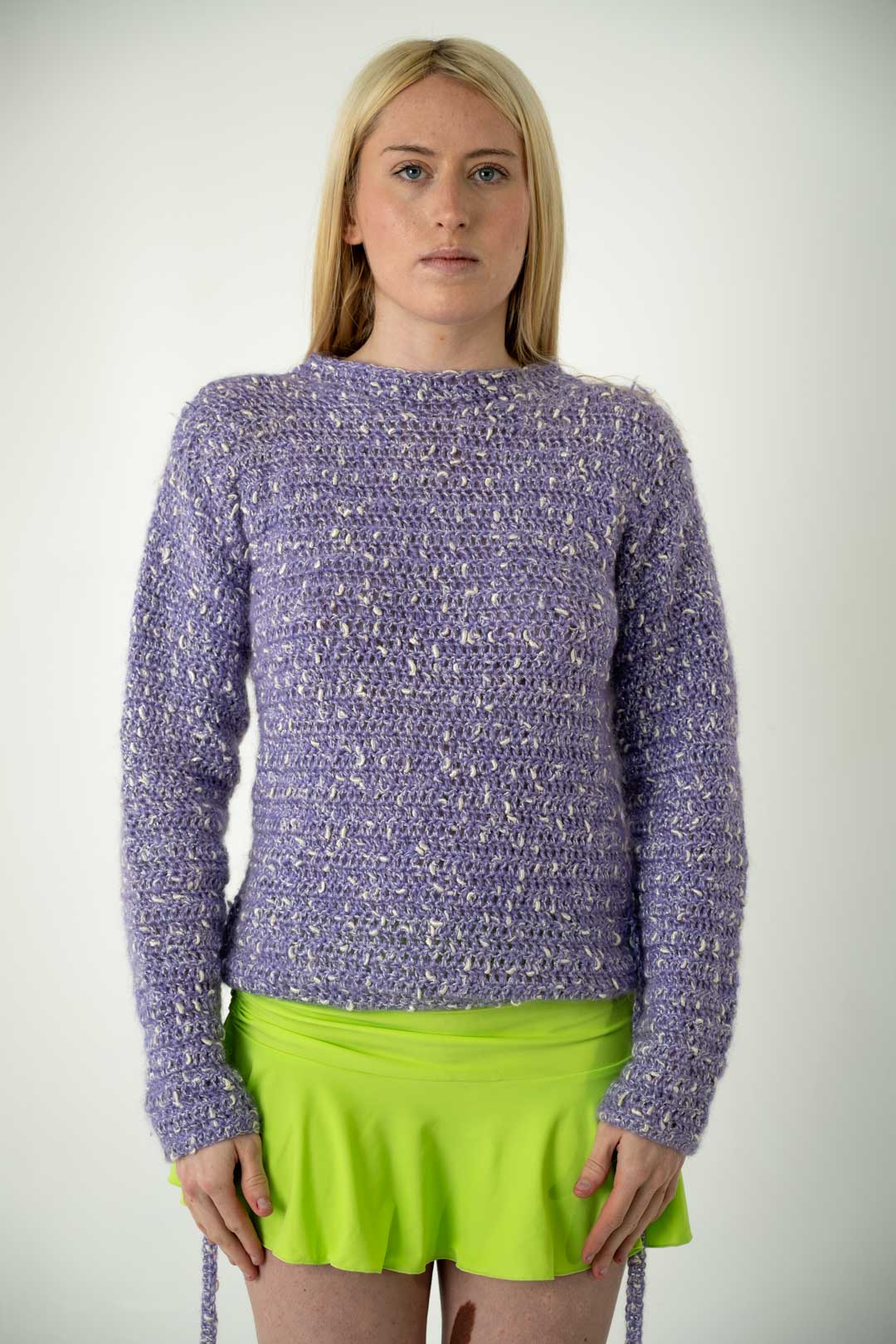 Crocus Shimmer Knit