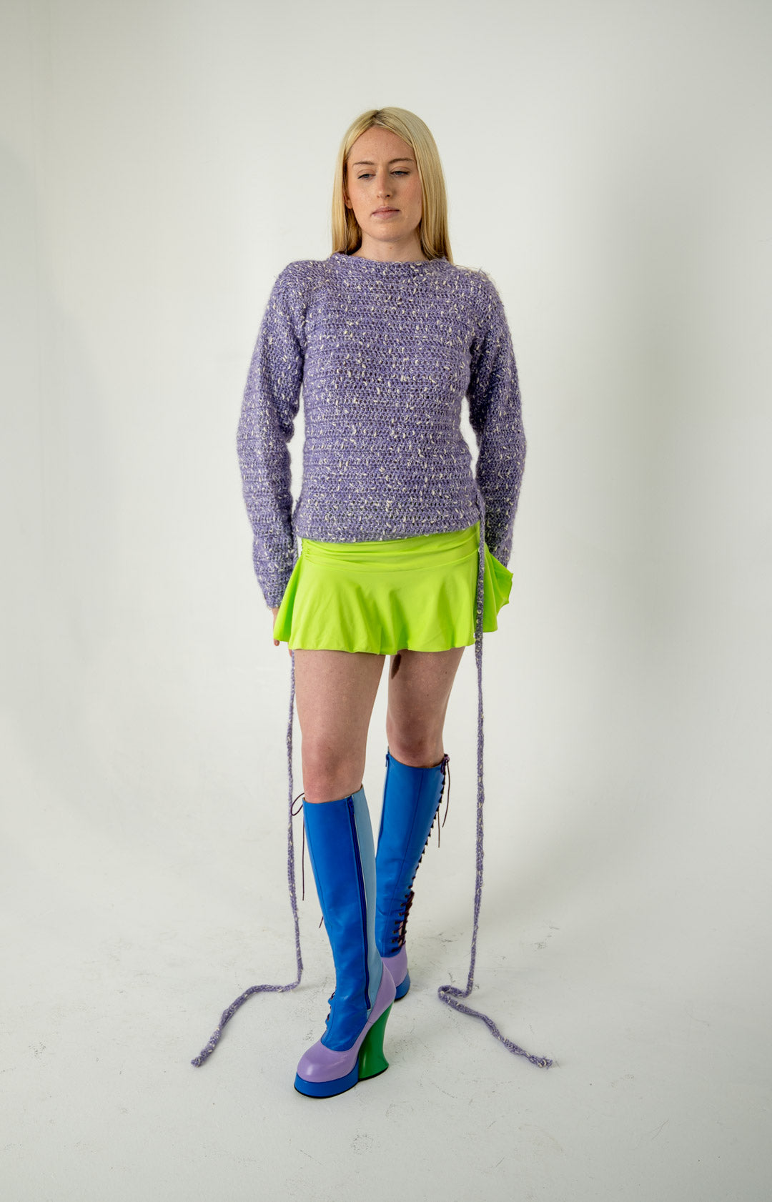 Crocus Shimmer Knit