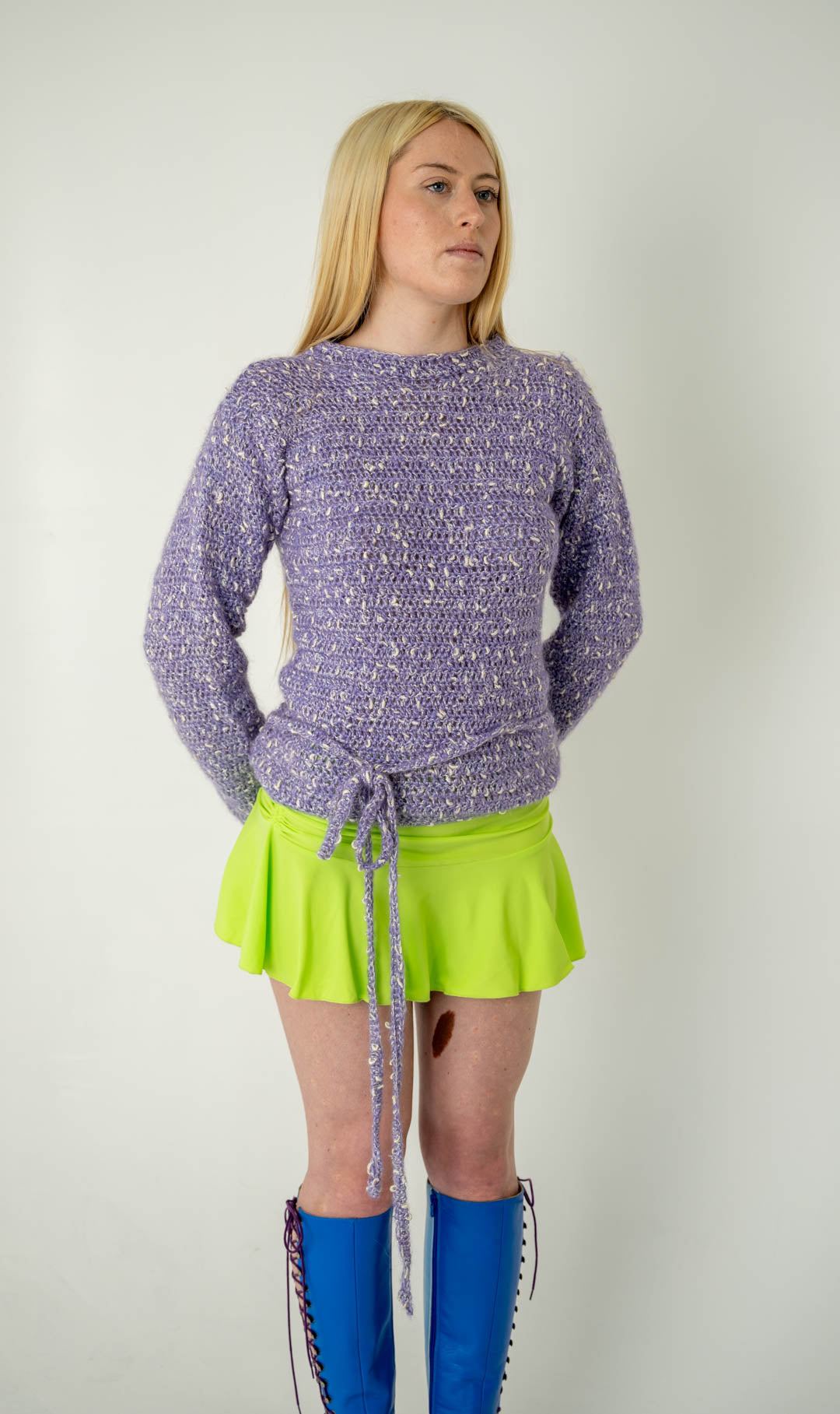 Crocus Shimmer Knit