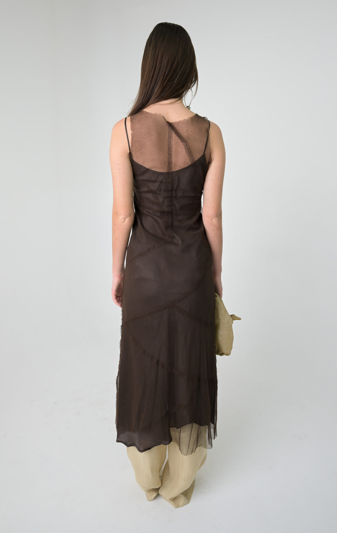 Moschino Mesh Overlay Dress