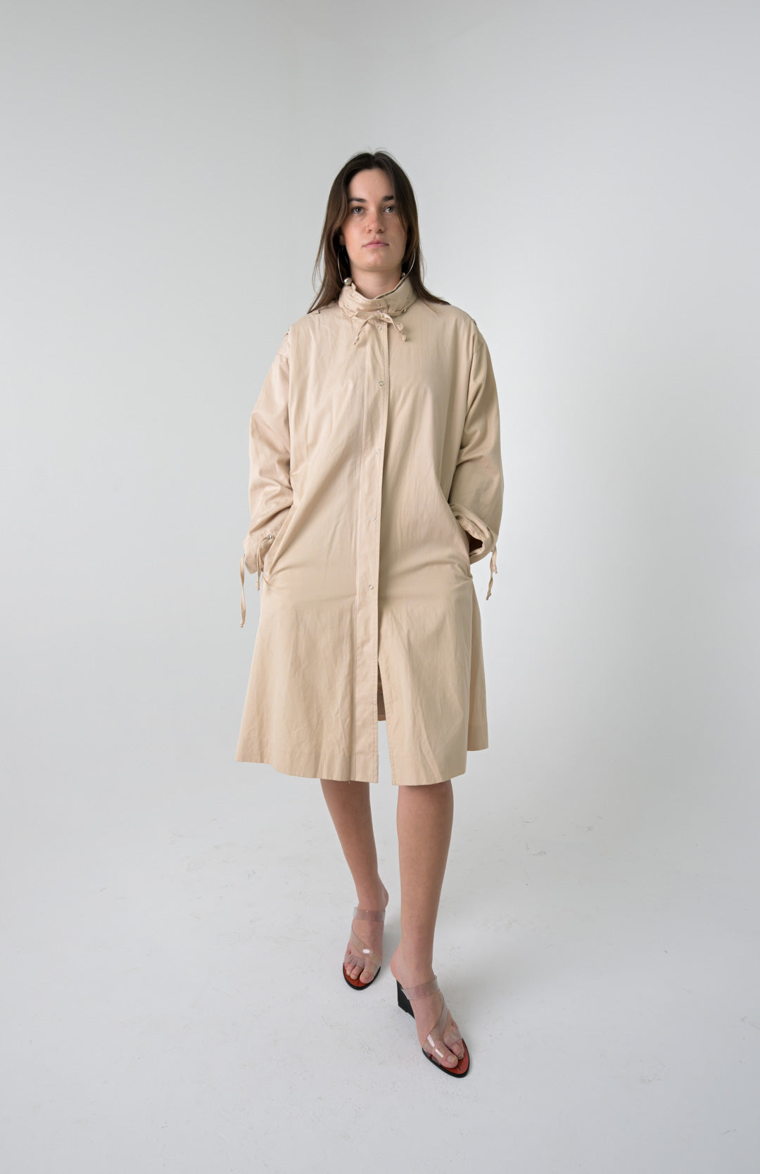 Fawn Laced Trench