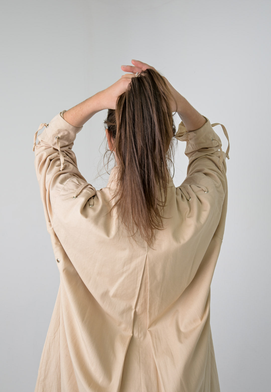 Fawn Laced Trench