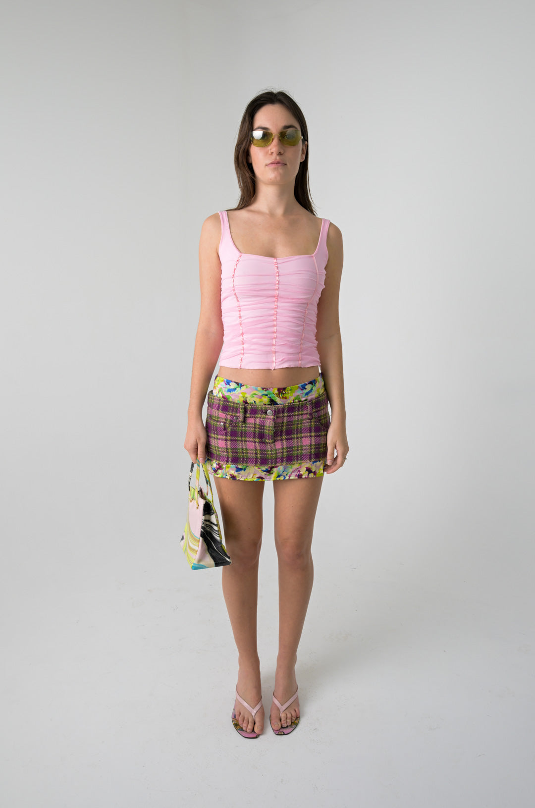 Ruched Ballerina Tank